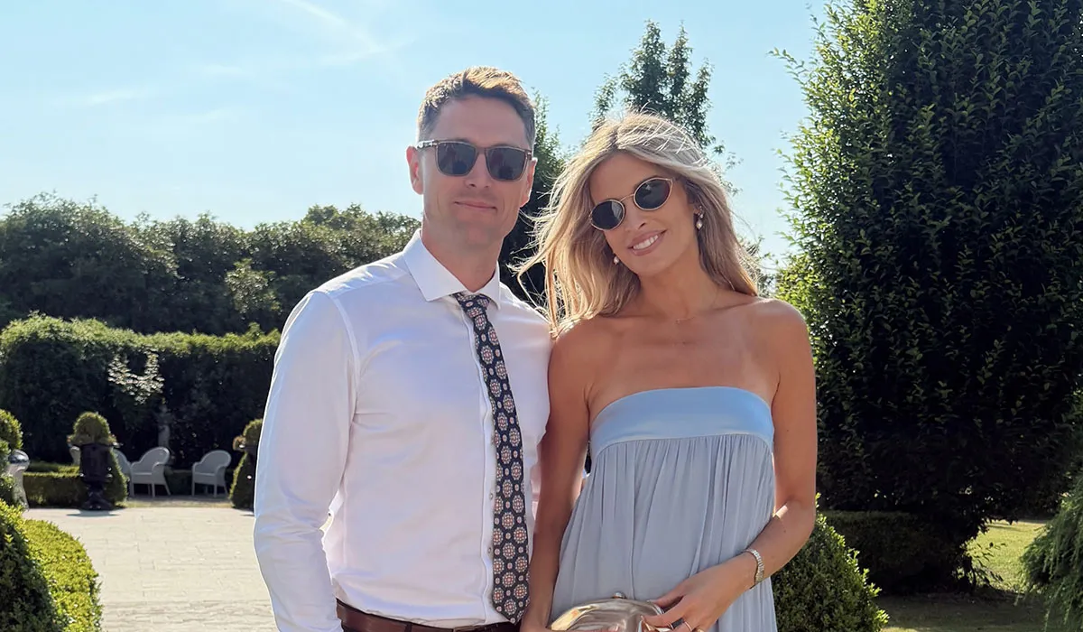 Louise Cooney's son reveals baby number two's gender