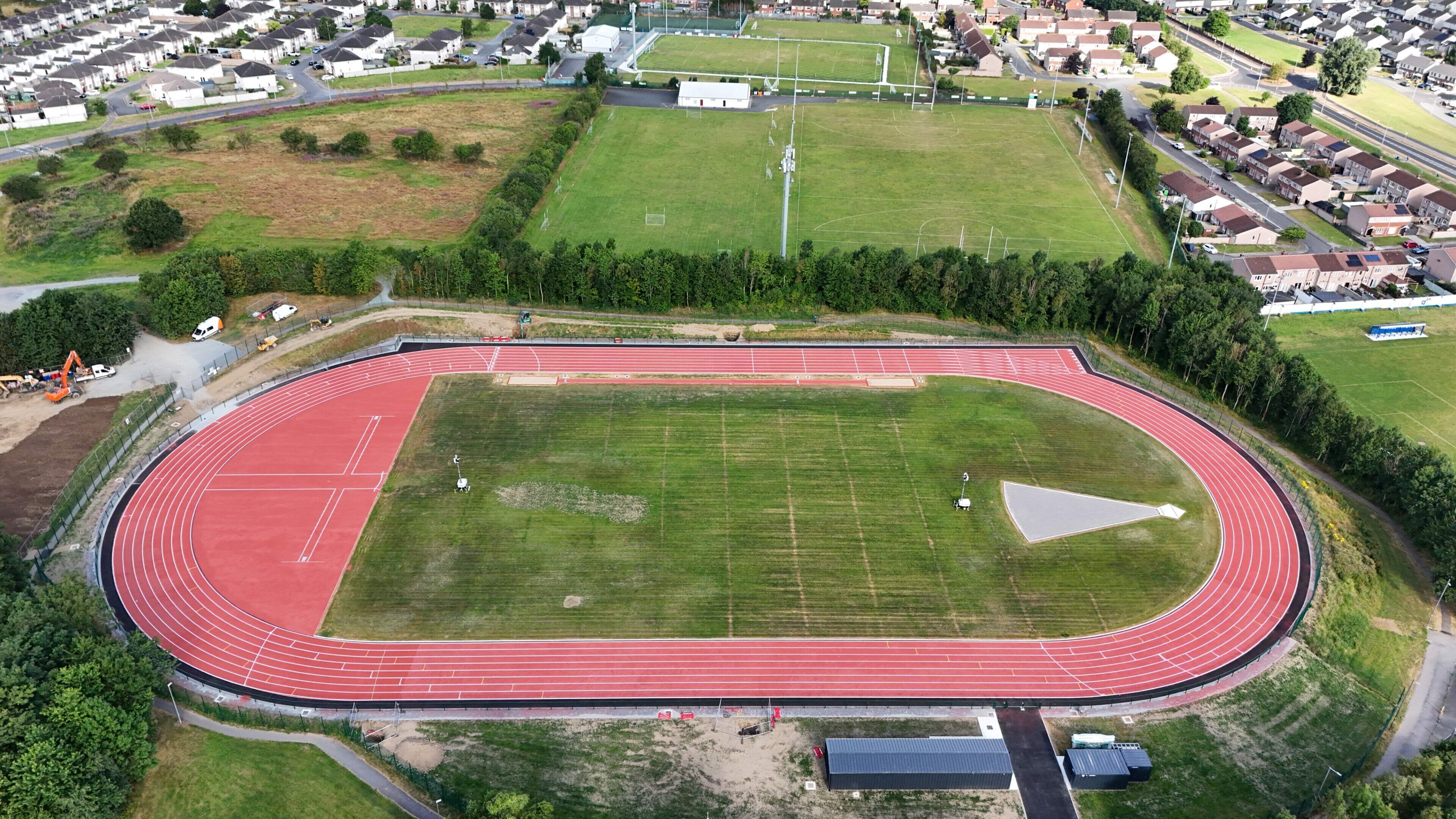 Dundalk Athletics Track Nears Completion