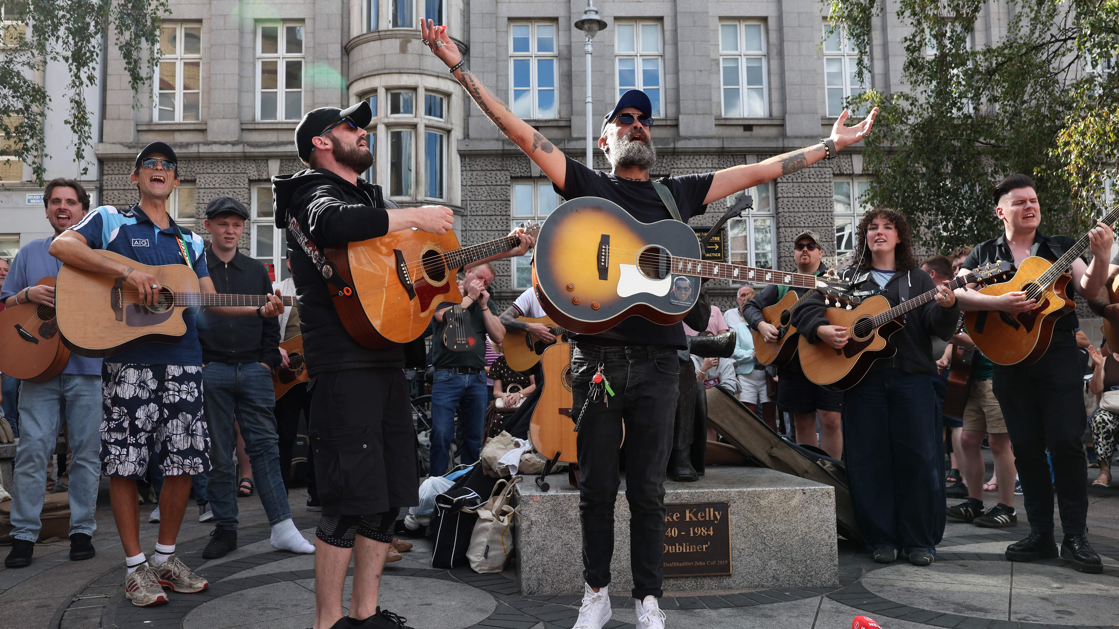 Memorial Busk Held for Glen Hansard in Dublin