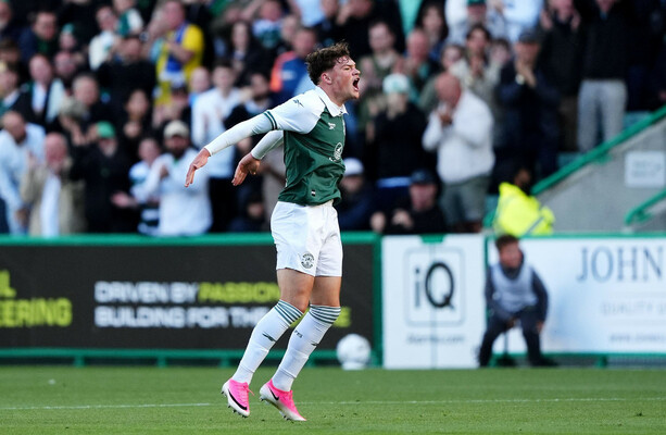 Hibernian Wins 4-1 Against Malisheva