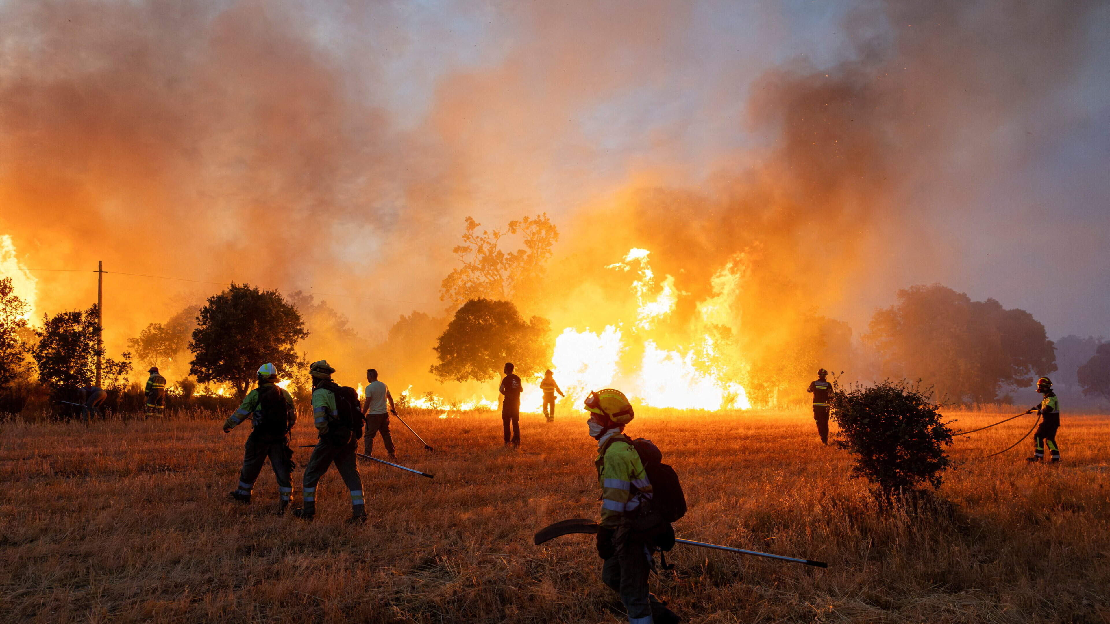 Wildfires Rage Across Greece, Spain, and France