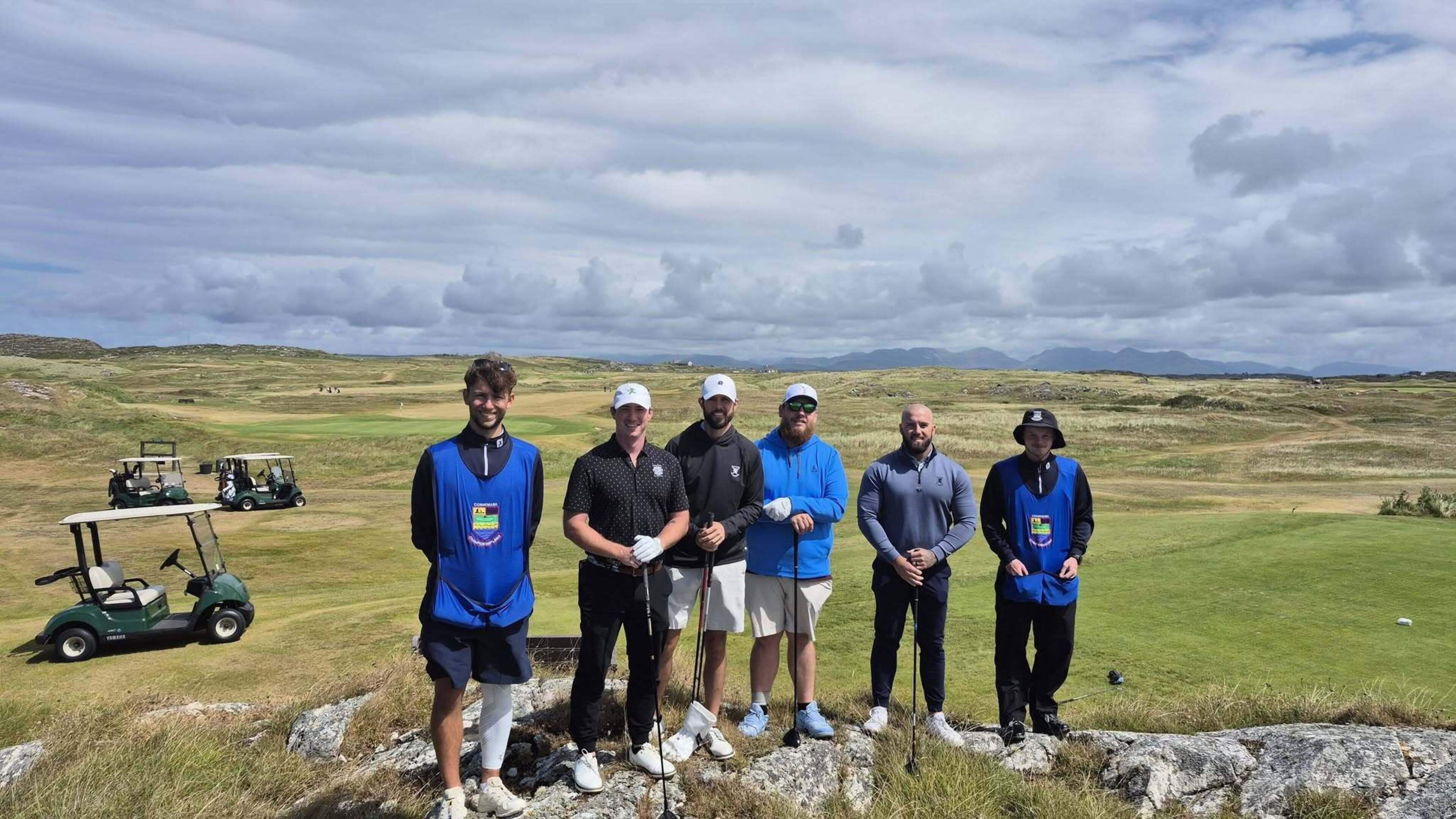 Luke Combs Visits Connemara Golf Links in Ireland