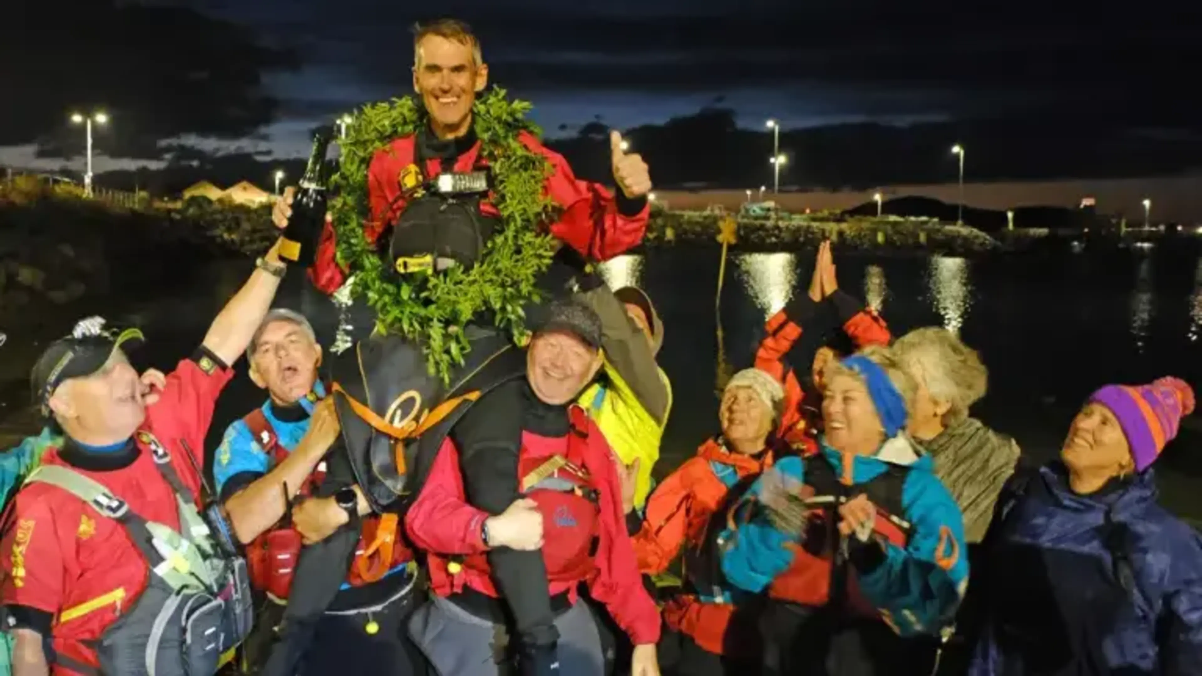 Irish Man Kayaks 1,550 km for Charity