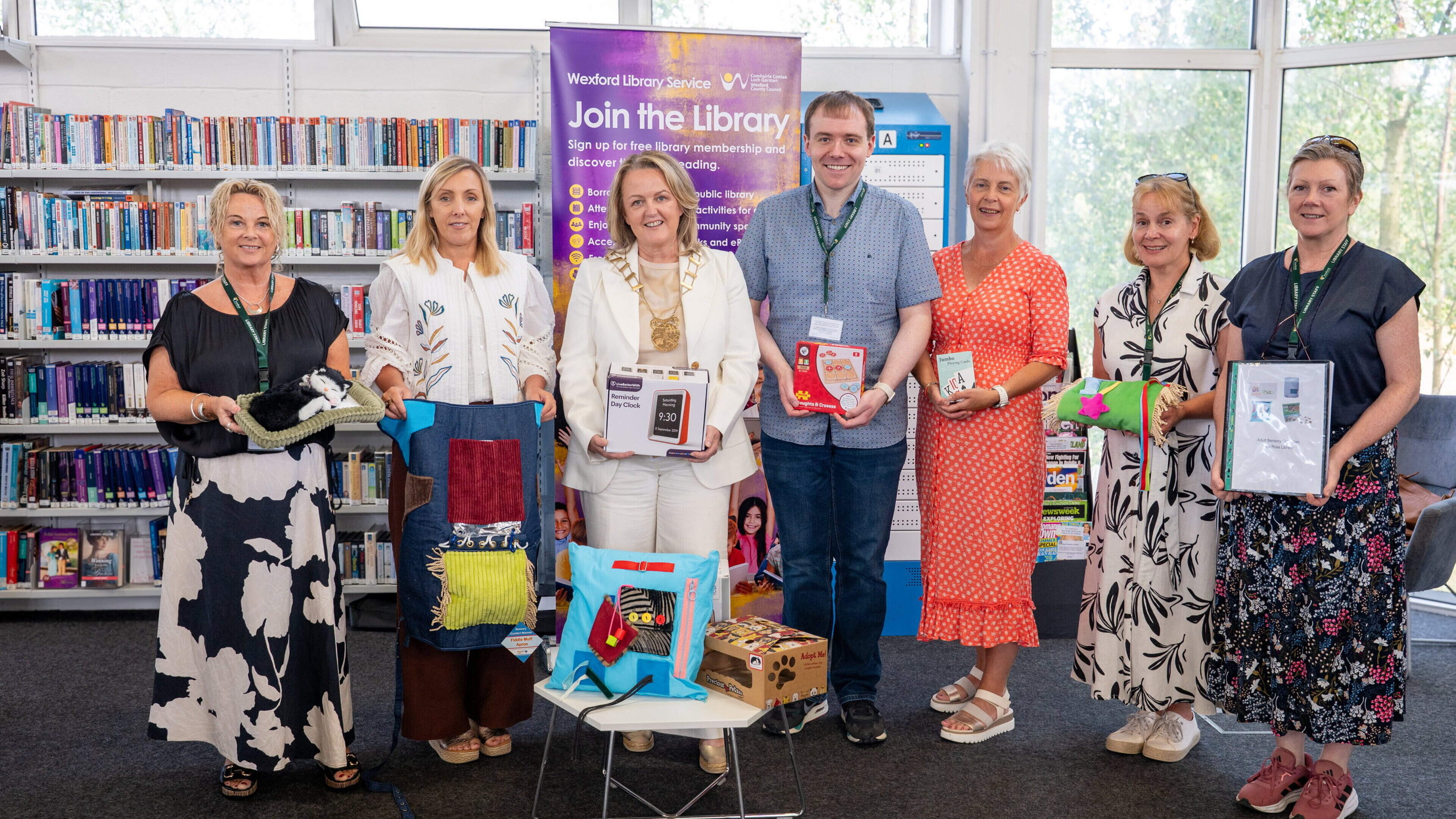 Wexford Library Launches New Sensory Collection
