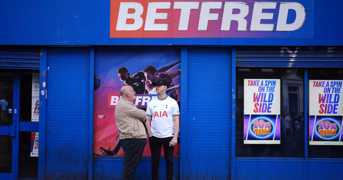 Betfred to close 132 shops and cut 600 jobs