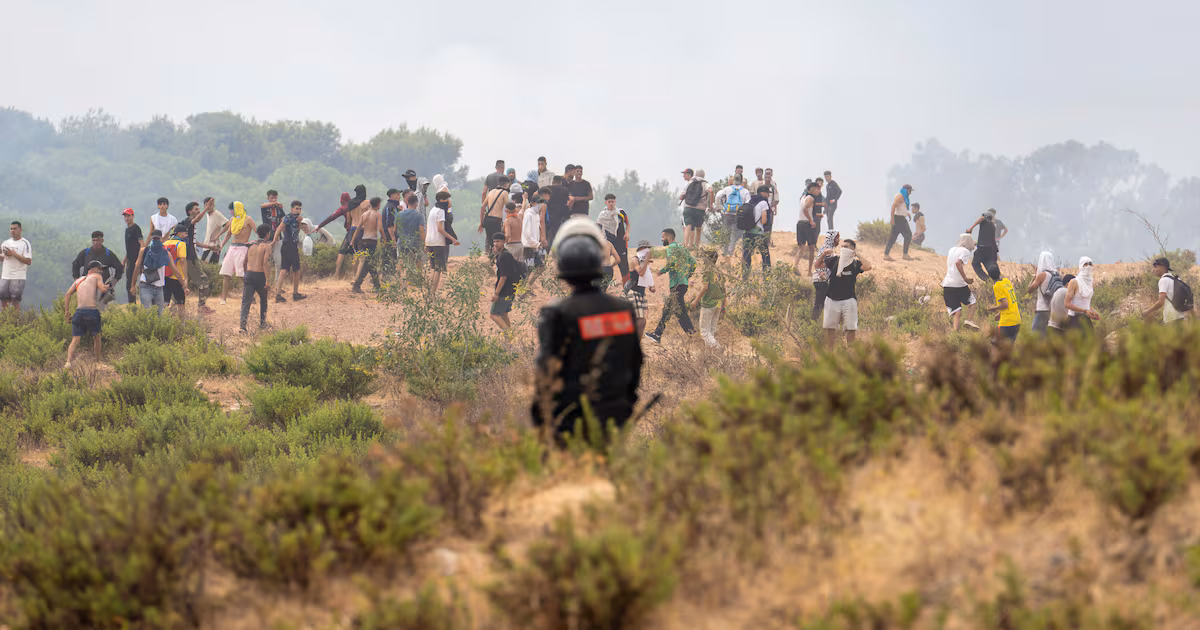 60,000 Migrants Cross into Ceuta, Spain