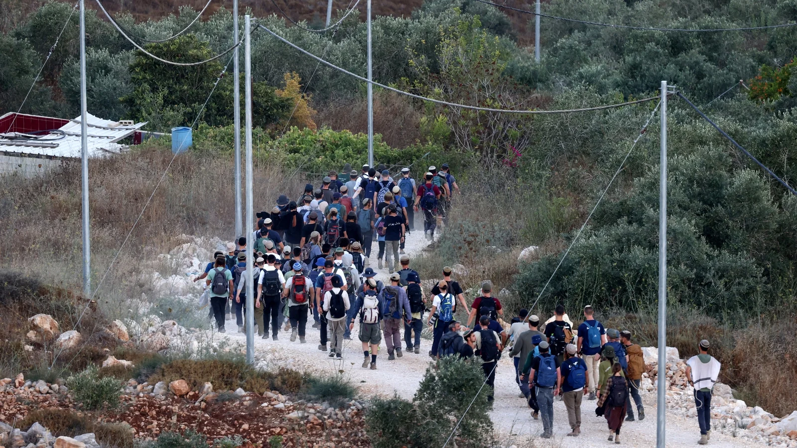 Palestinian Shot During Settler March in West Bank