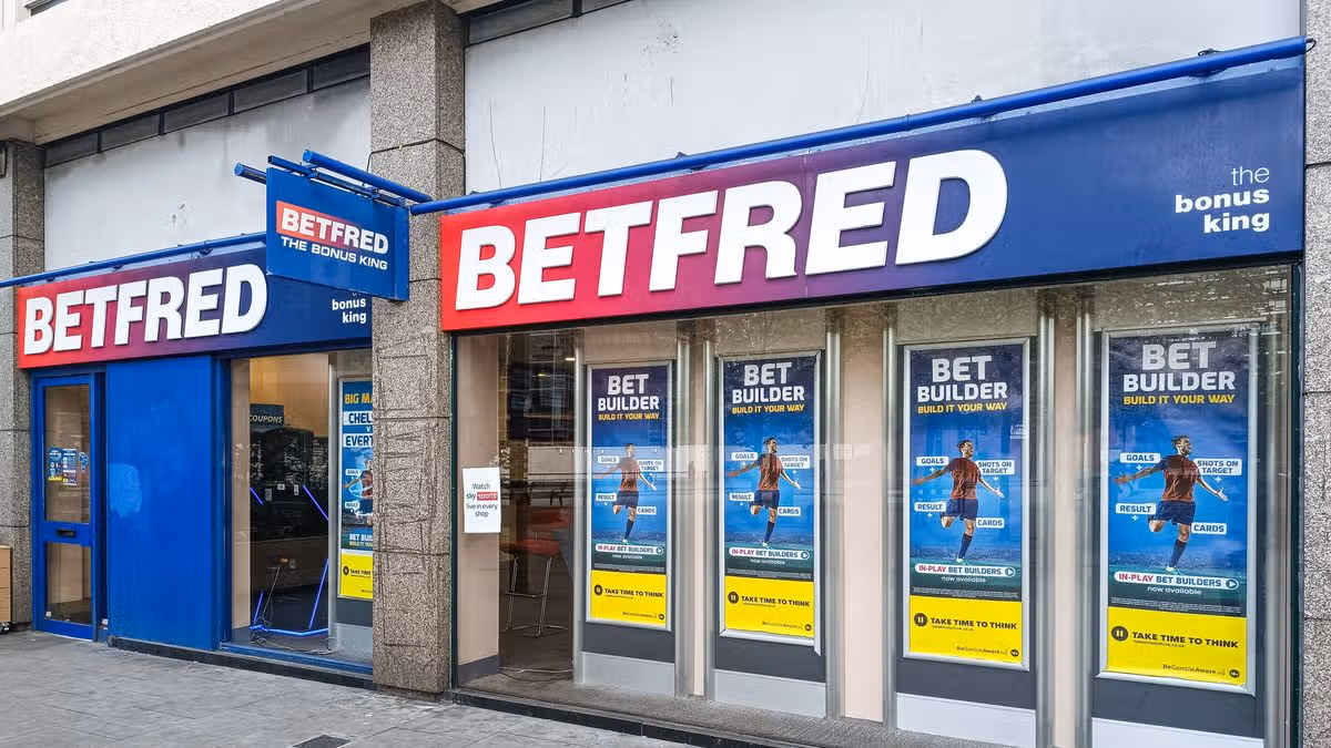 Betfred to close 132 shops, cut 600 jobs