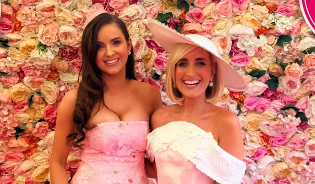 Rachel Gorry wows in pink at Galway Races