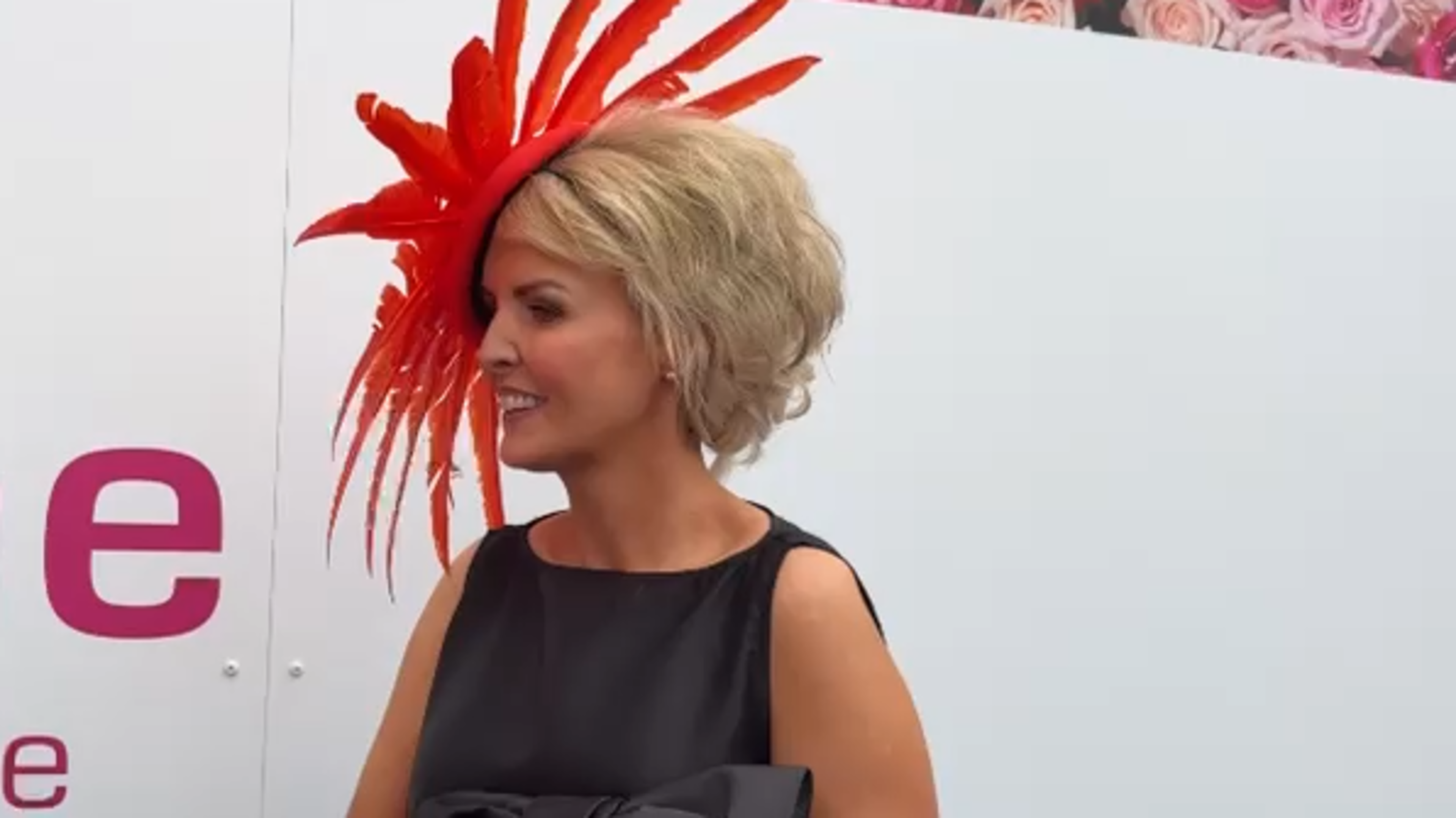 Sandra Faller Wins Most Stylish at Galway Races