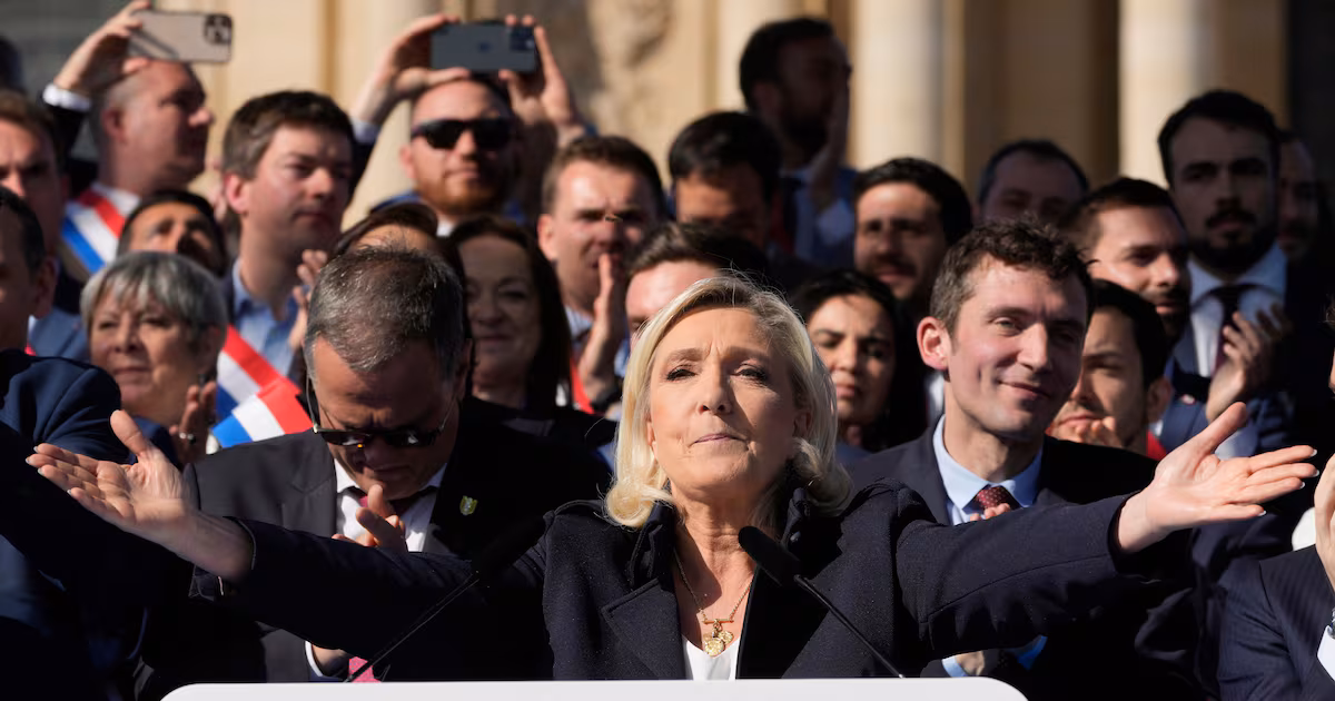Marine Le Pen Favored to Win French Election