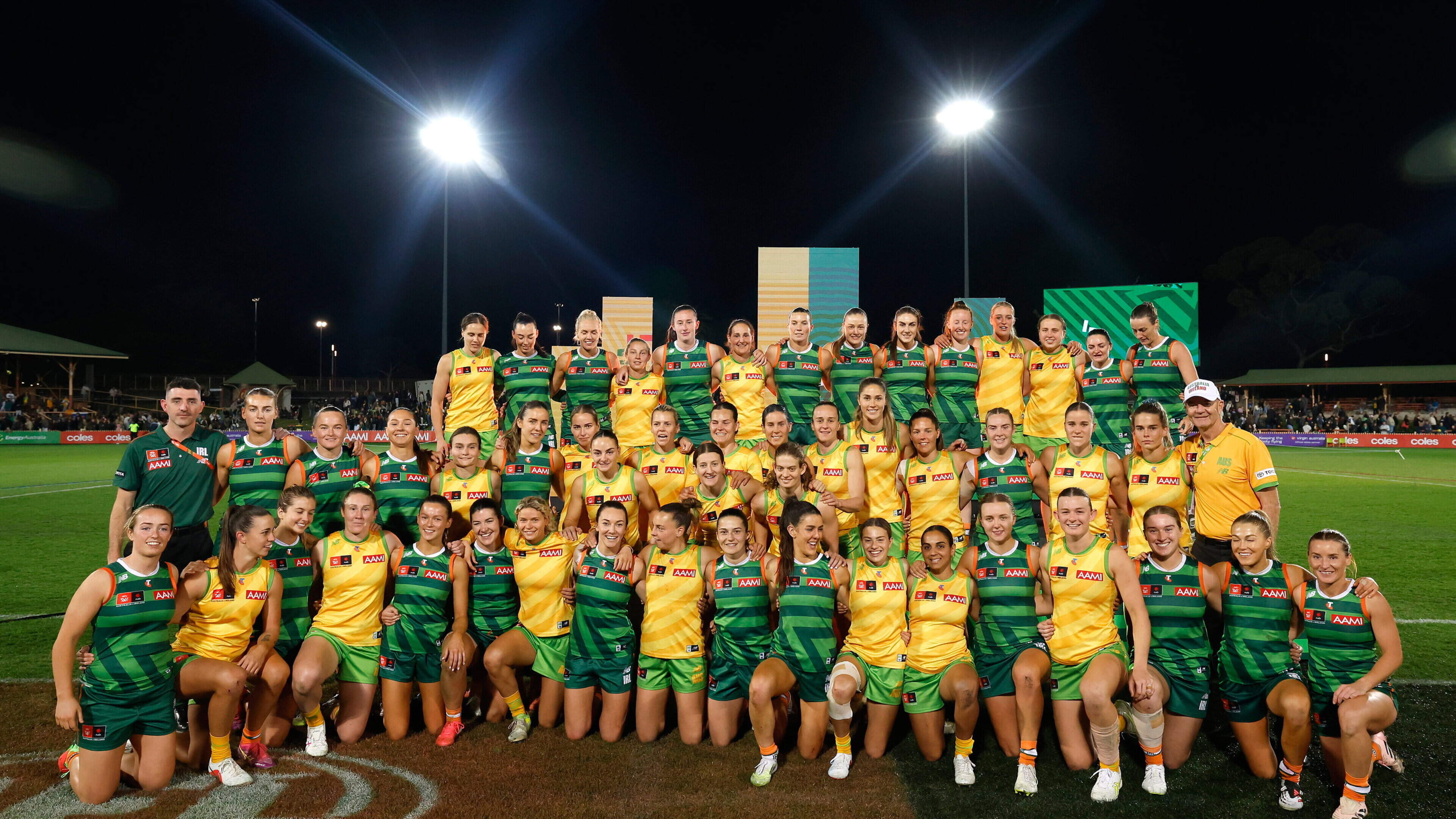 Australia Defeats Ireland in Women's Aussie Rules Match