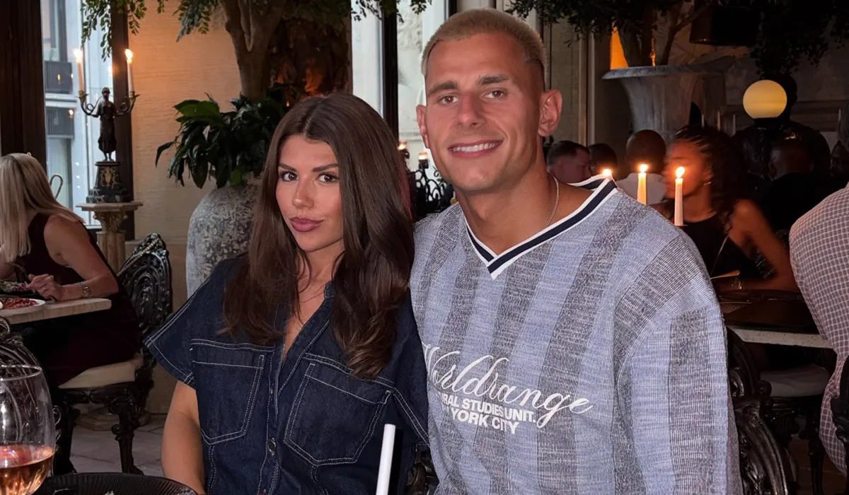 Fitzy returns to football after Love Island