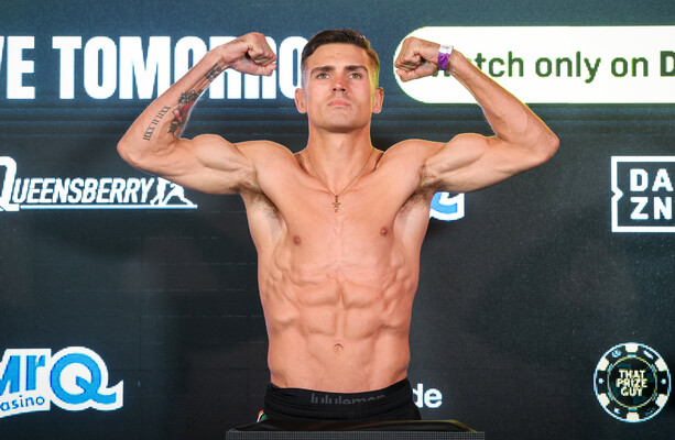 Lee Reeves in hospital after knockout defeat