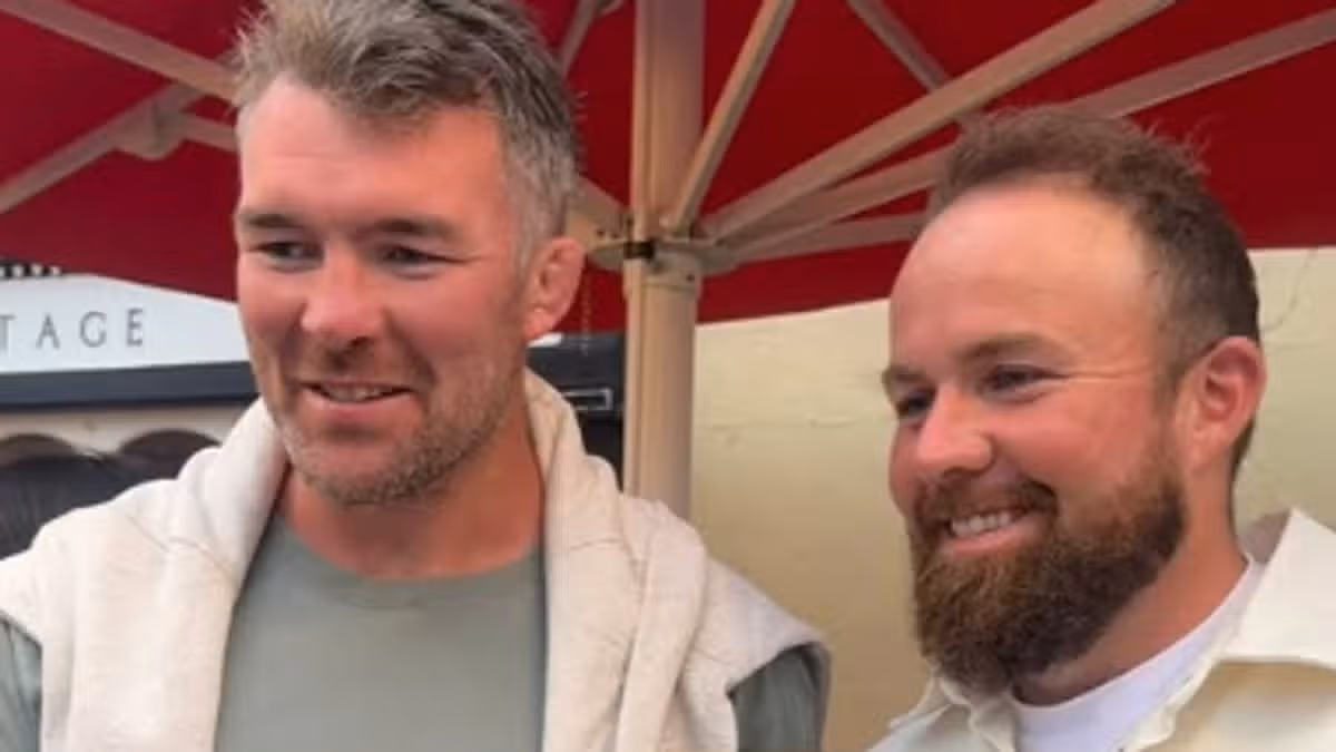 Shane Lowry and Peter O'Mahony Enjoy Holiday Together