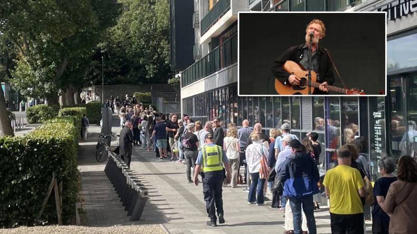 Thousands Attend Glen Hansard's Public Wake