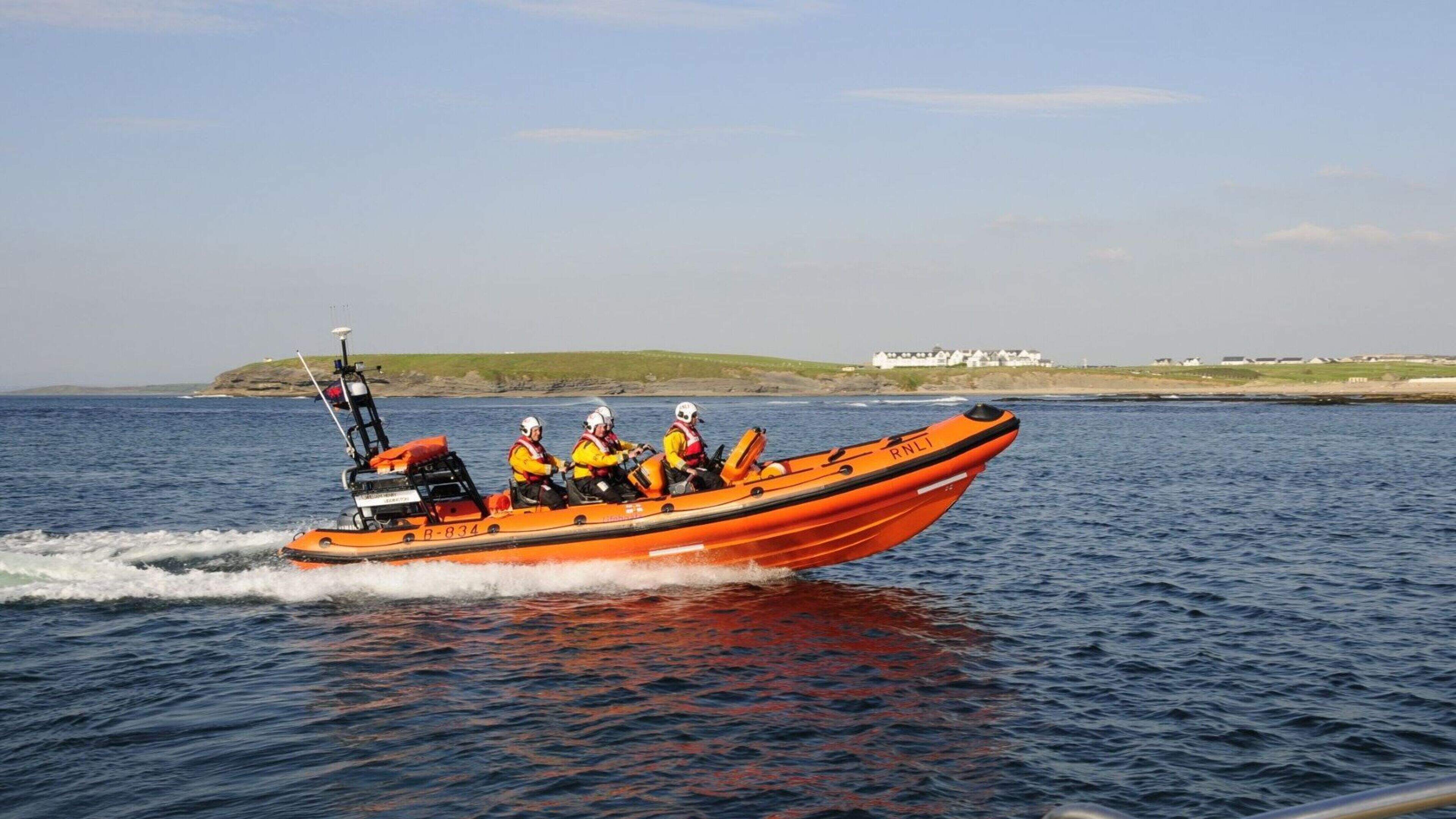 RNLI Crew Rescues Swimmers in Bundoran