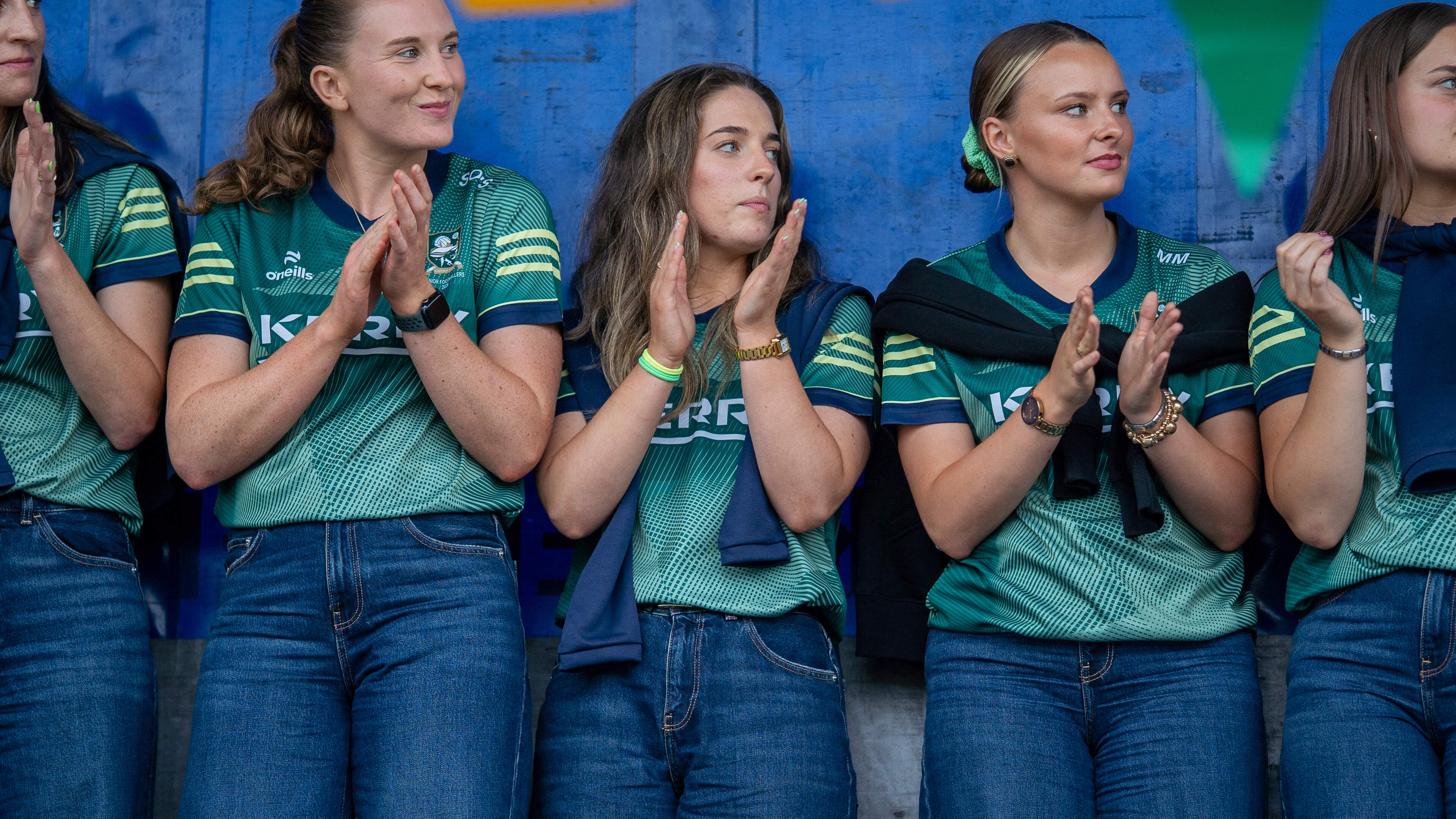 Kerry Ladies Receive Warm Welcome Home