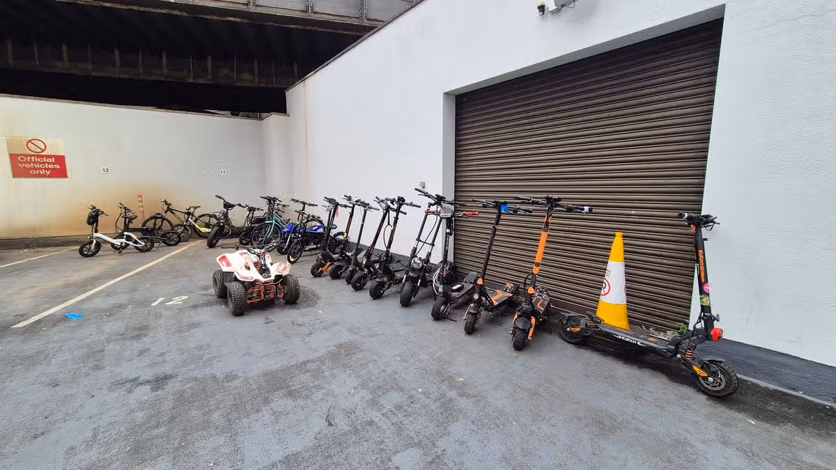 Gardai seize 40 e-bikes in Dublin operation