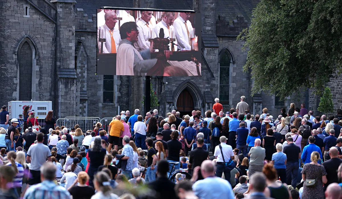 Glen Hansard's Funeral Held at St Patrick's Cathedral