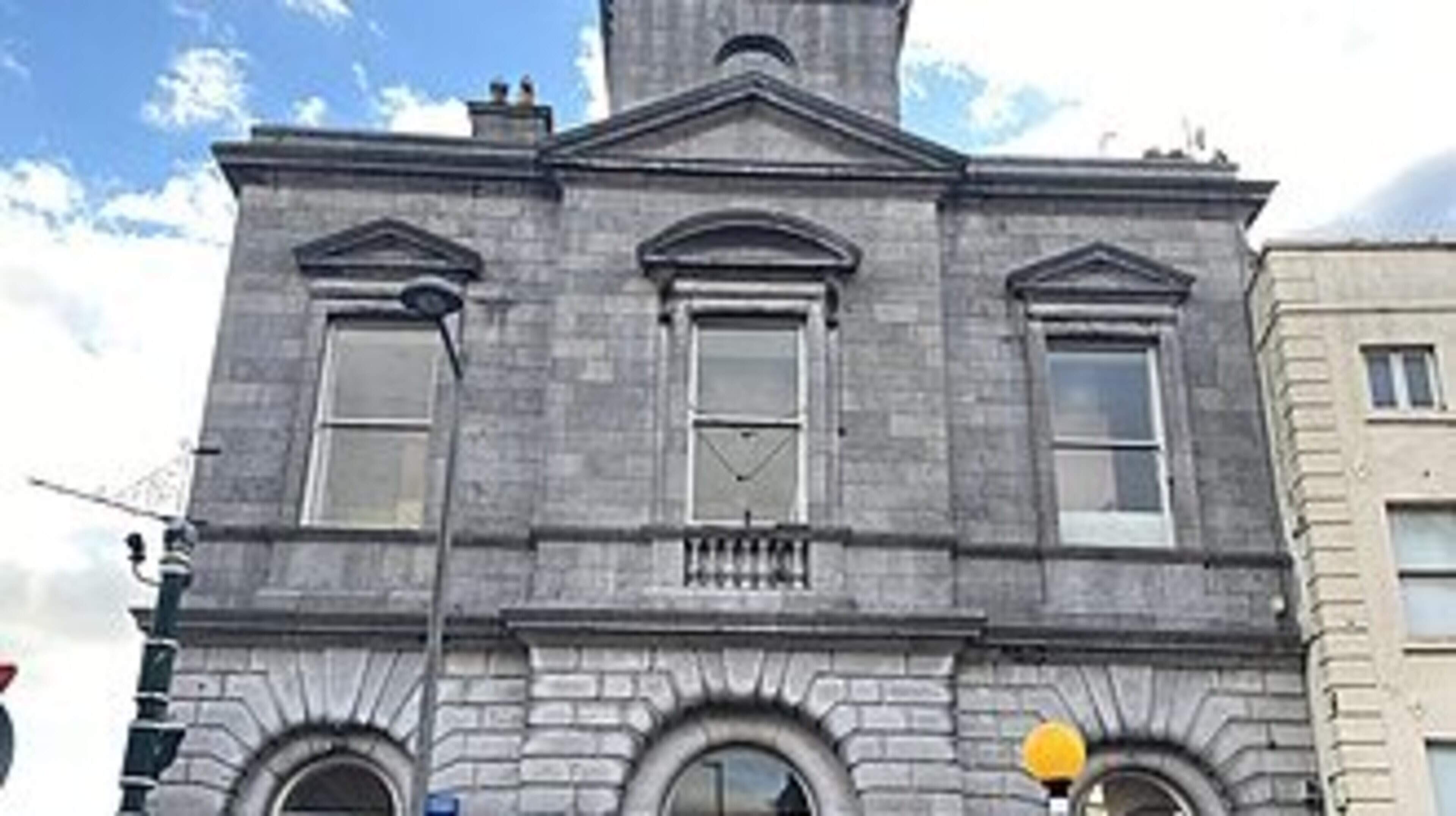 Debris Cleared from Tholsel Building