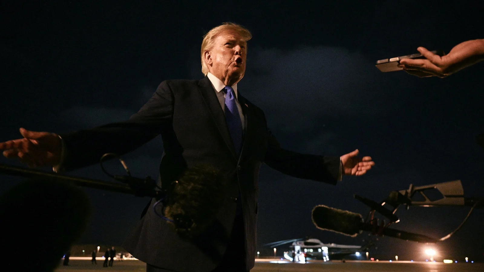 Trump Discusses Iran Negotiations and Strait of Hormuz