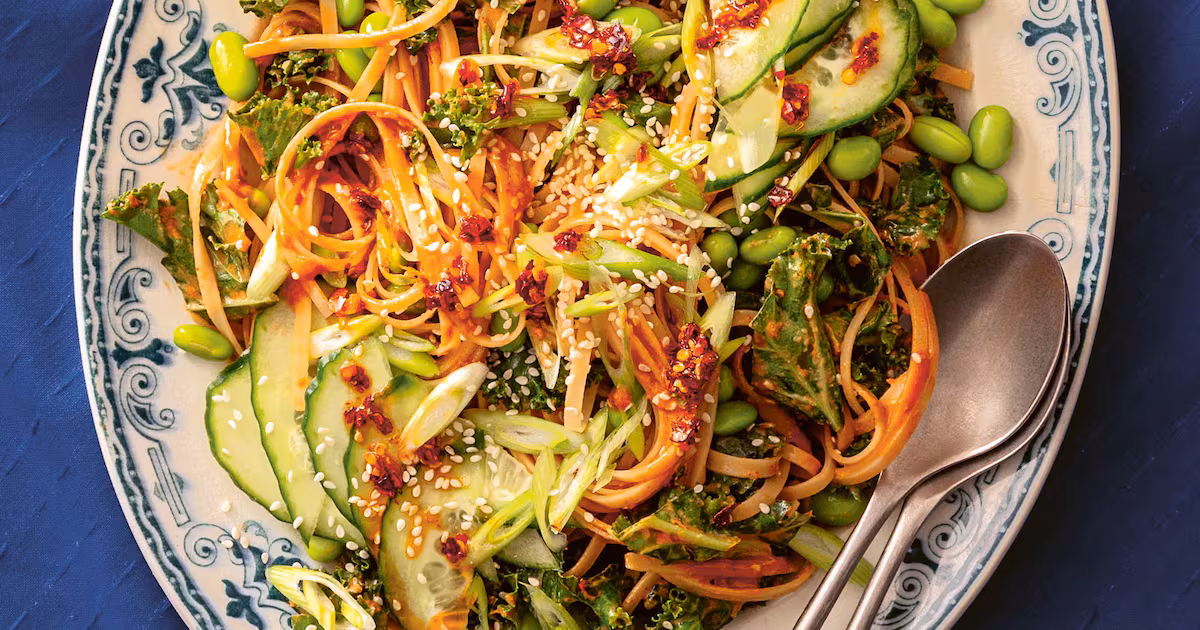 Richard Makin’s Spicy Tahini Lime Noodles Recipe