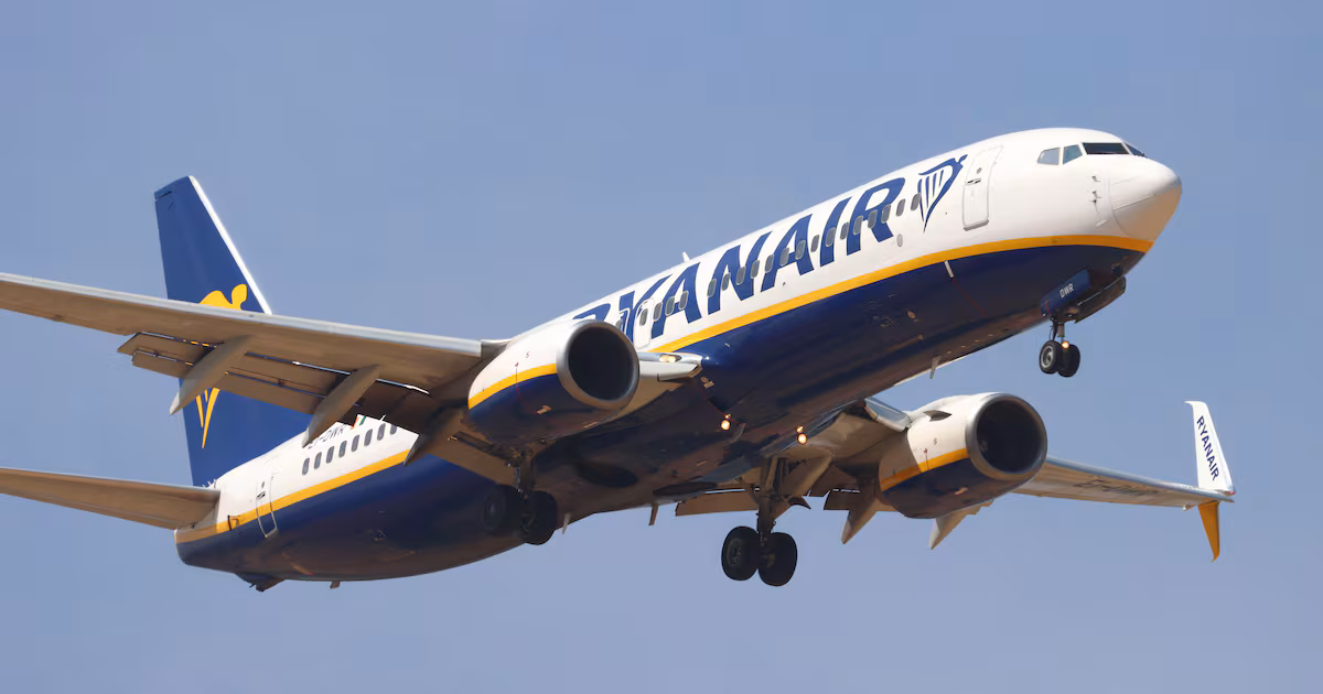 Ryanair passenger numbers reach new high