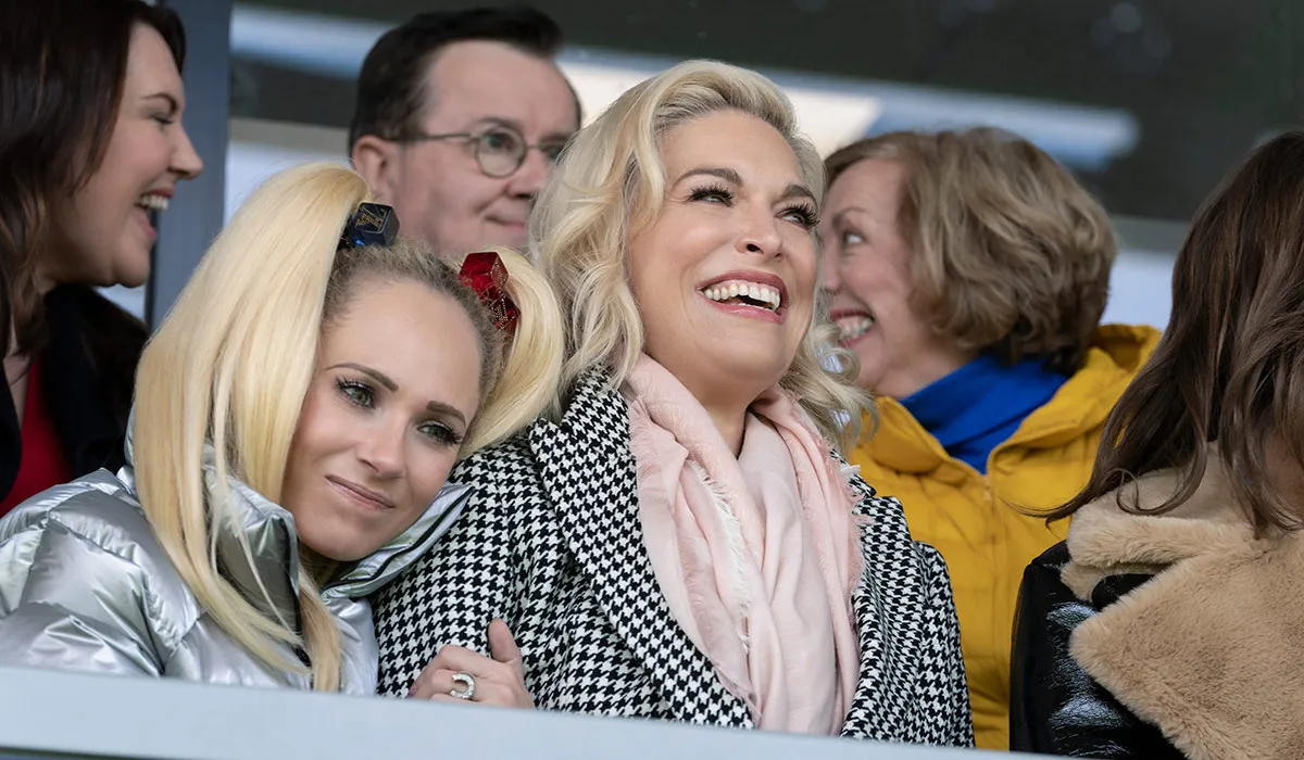Hannah Waddingham plays matchmaker for co-star