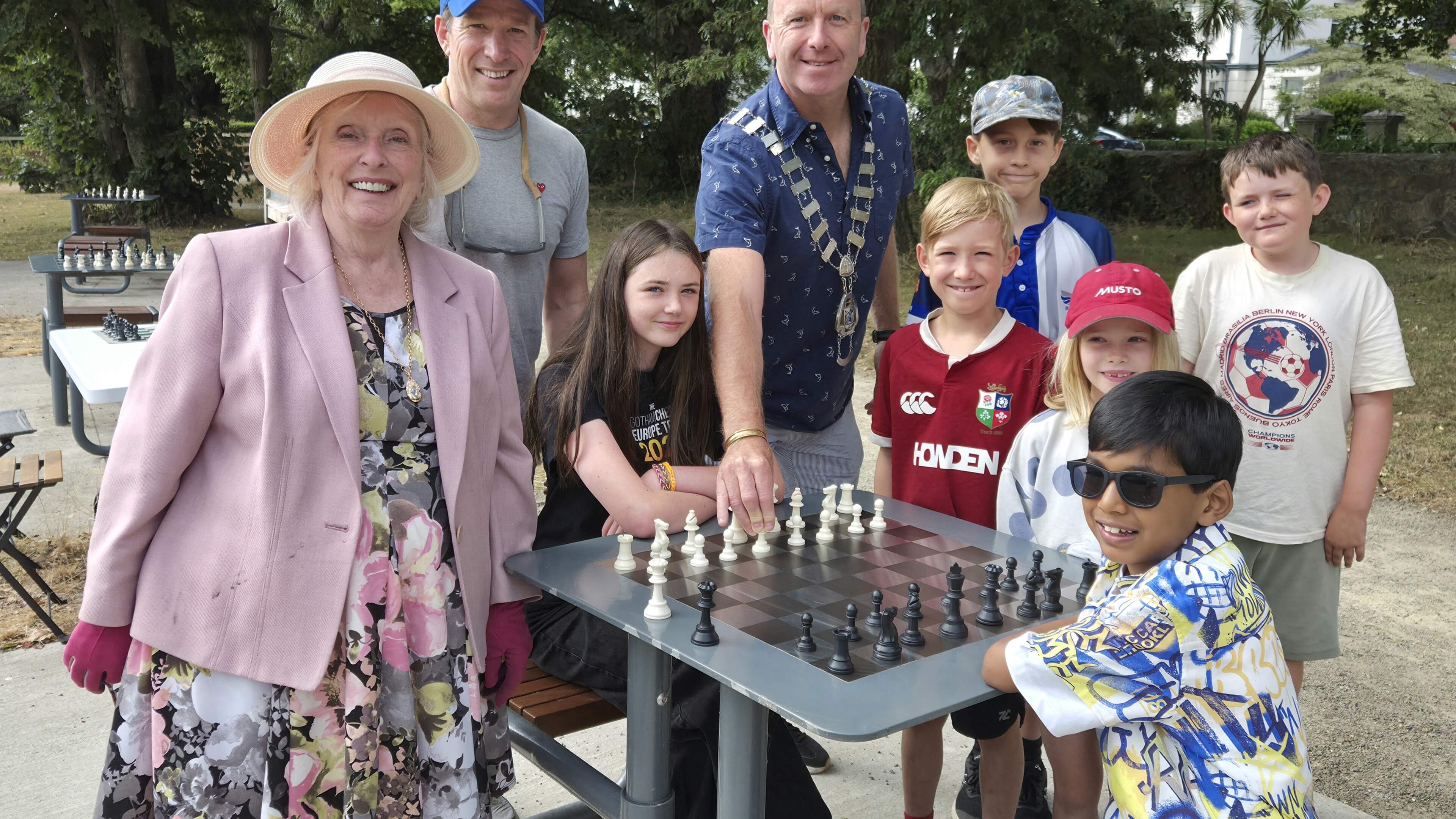 Outdoor Summer Chess in Wicklow Opens Fifth Season