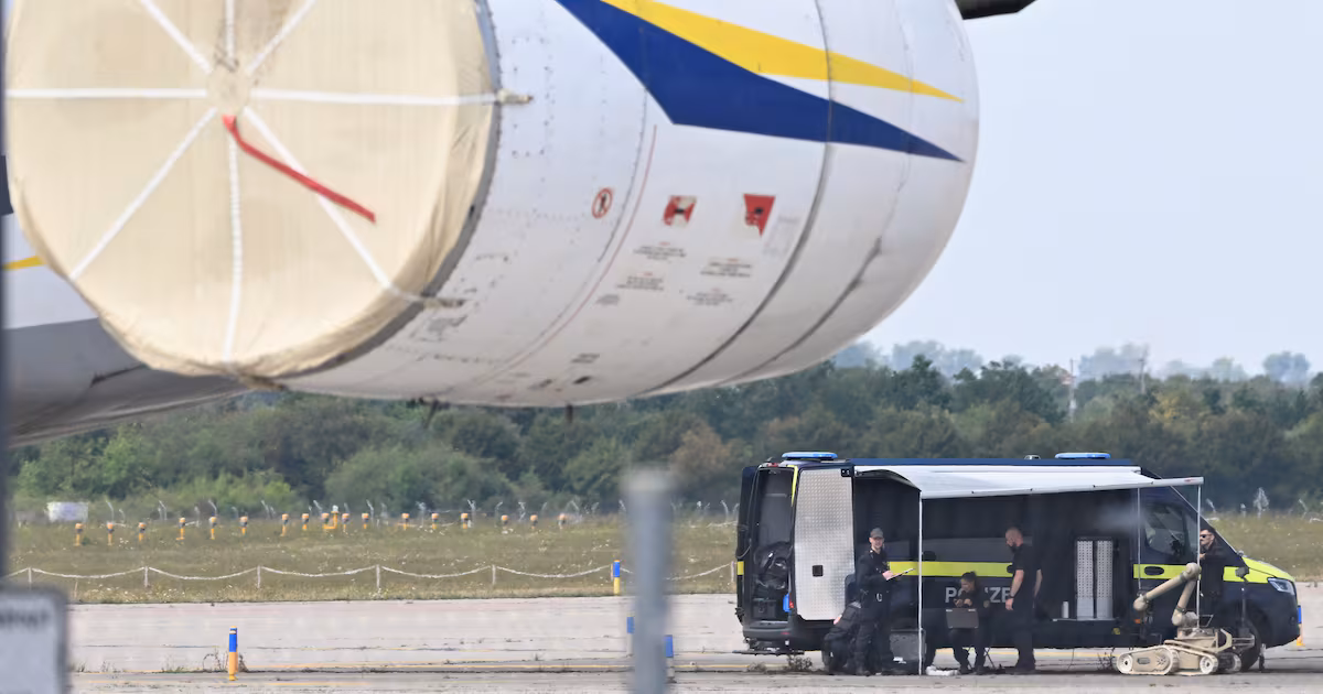 Drone with explosive device found at German airport