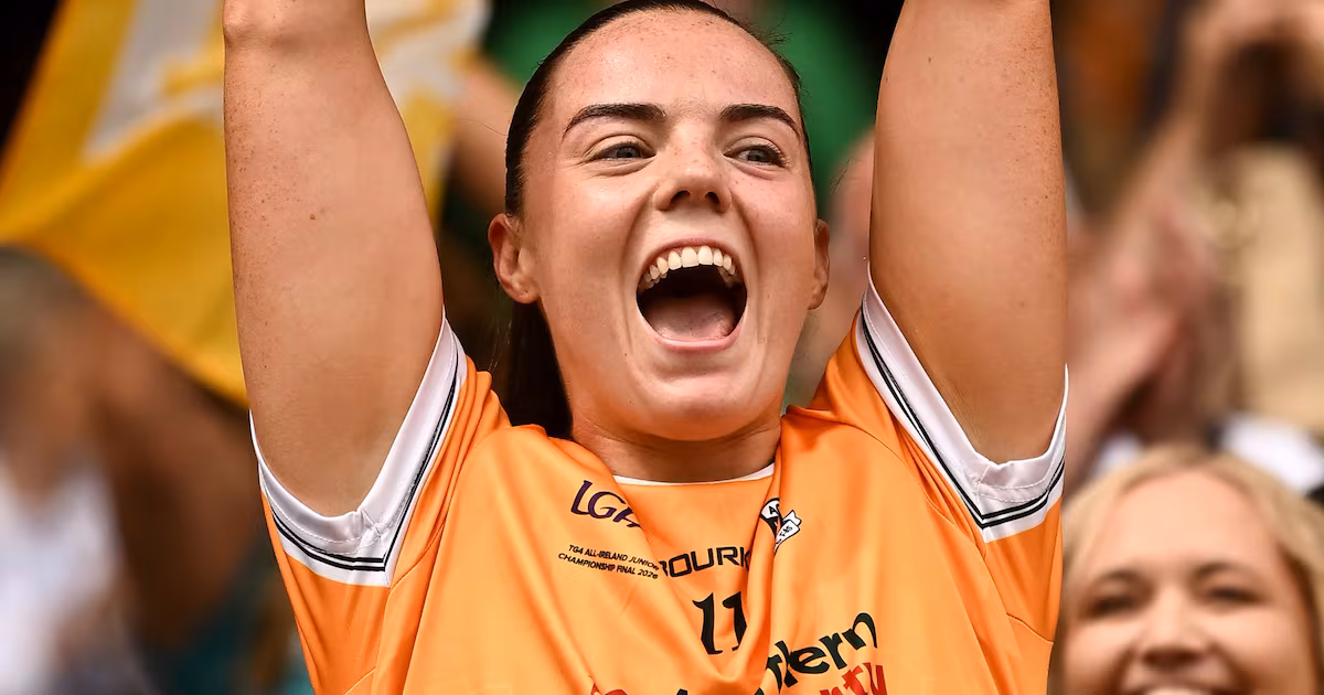 Antrim Ladies Football Wins LGFA Junior Championship