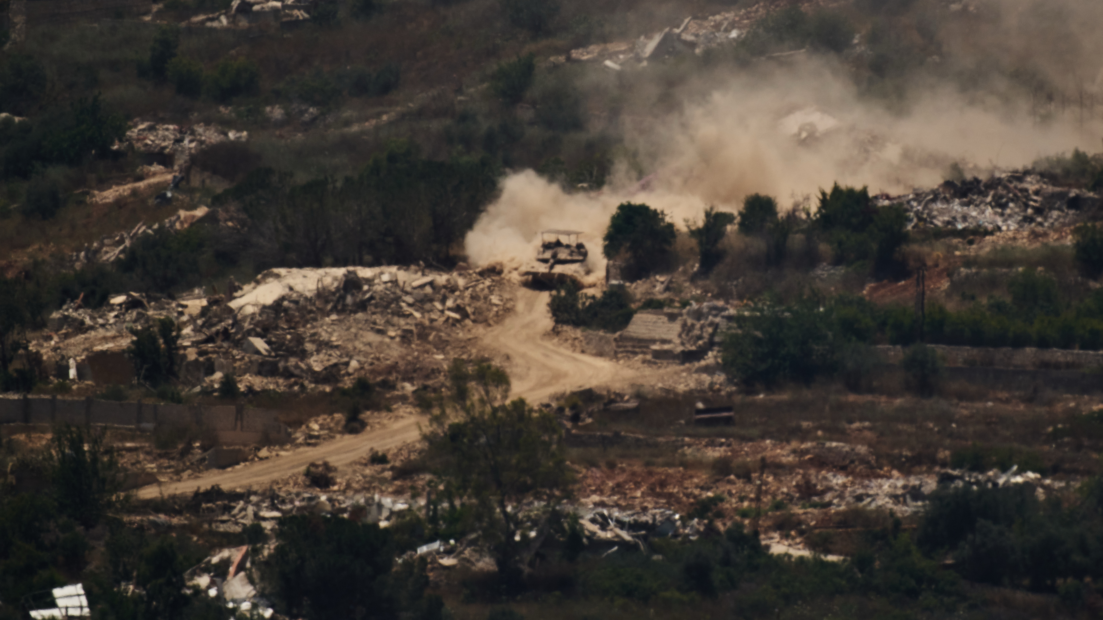 Israeli Military Strikes Southern Lebanon