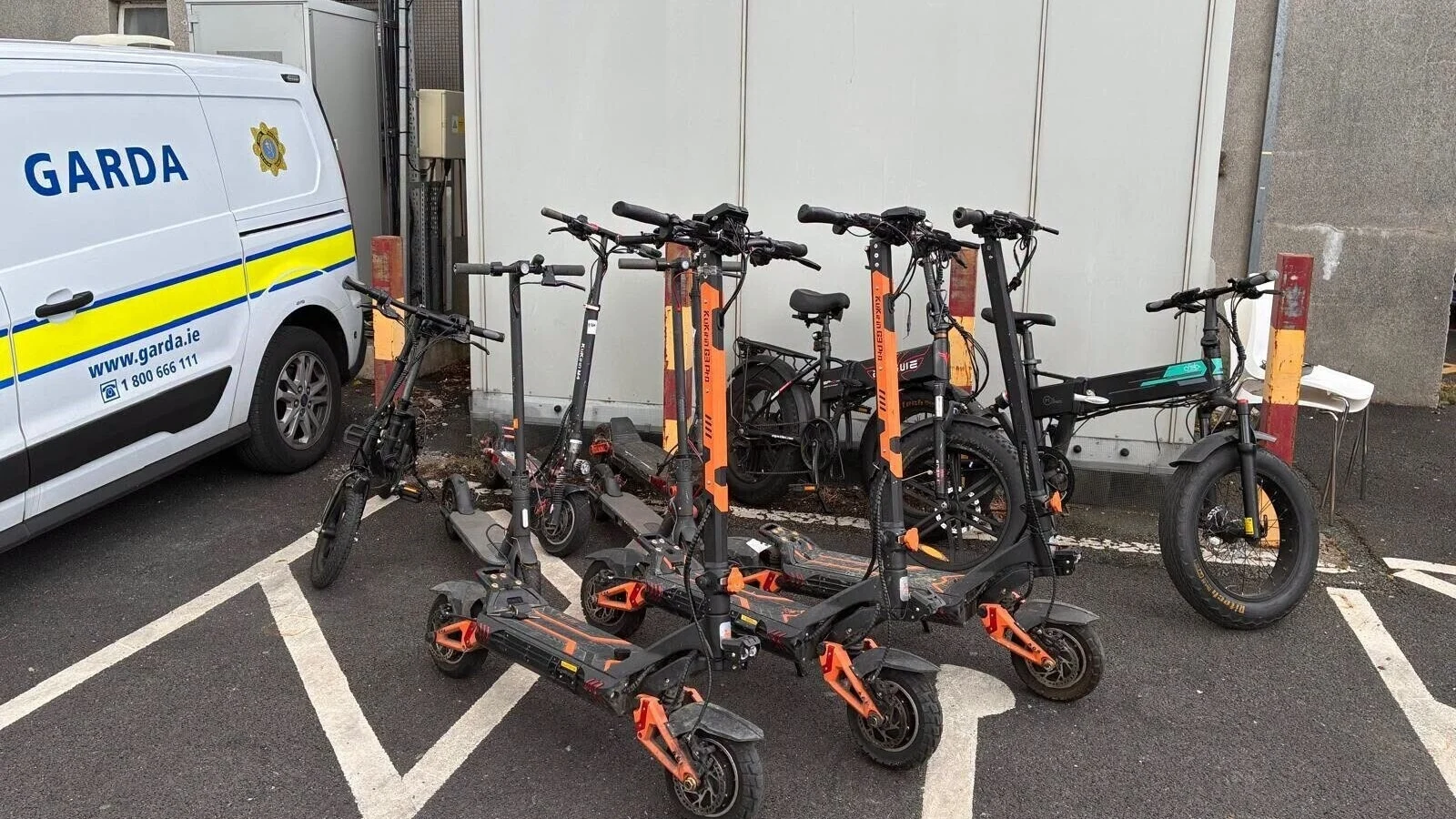 Over 160 e-bikes seized in Garda operation