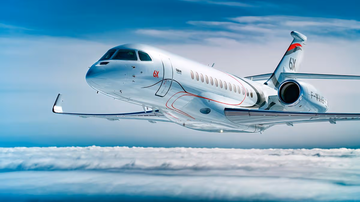Ireland Introduces Dassault Falcon 6X Aircraft