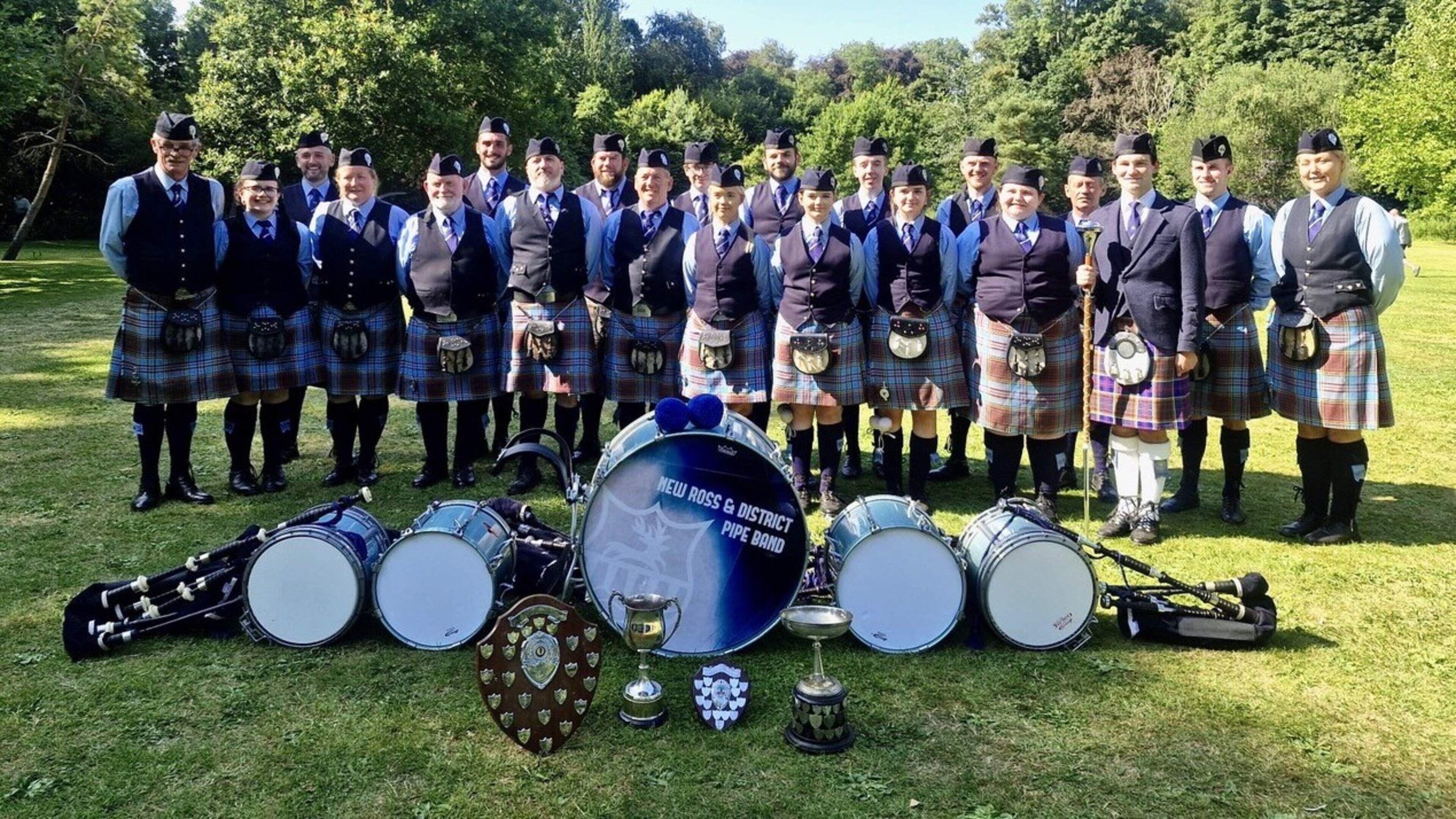 New Ross Pipe Band Wins Championship