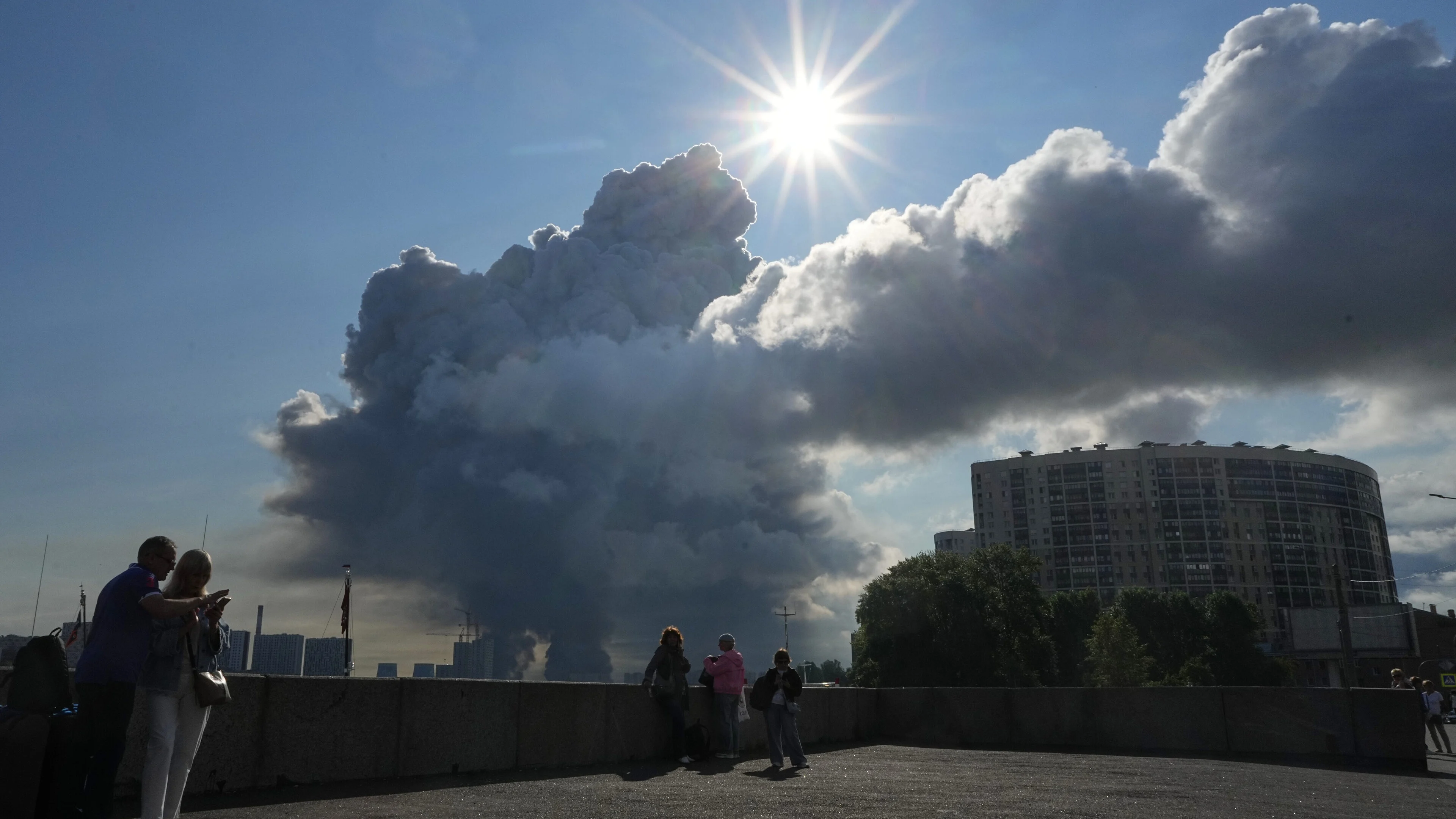 Ukrainian Drone Attack Targets Russian Warehouse