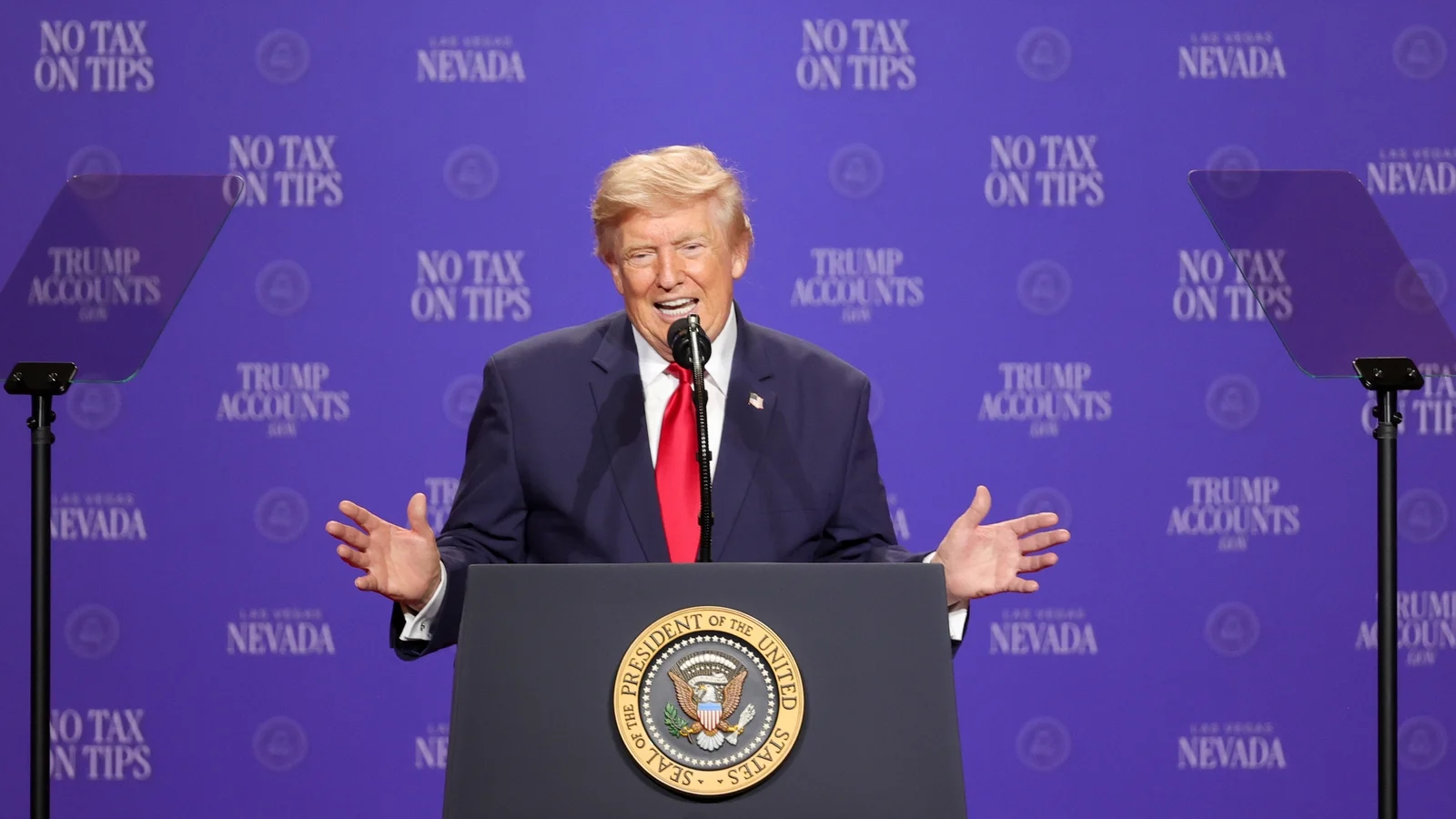Trump attacks Democrats after Michigan primary results