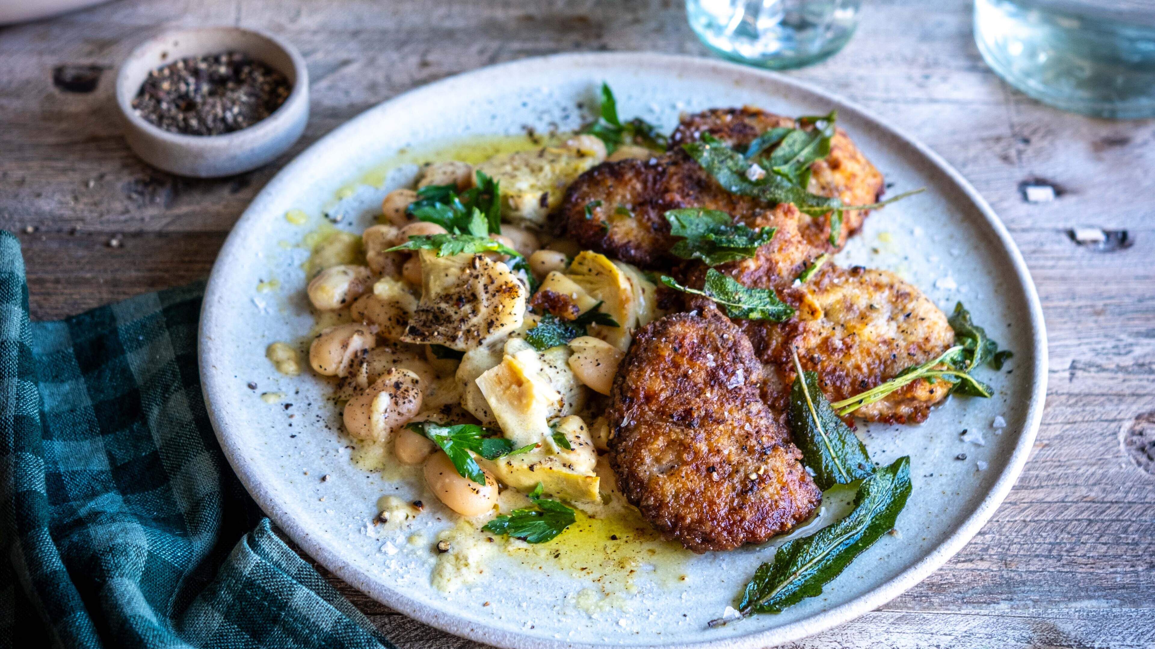 Smacked Parmesan Pork Schnitzel Recipe