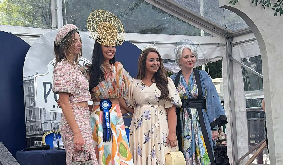 Pamela Ryan Wins Best Dressed at Dublin Horse Show