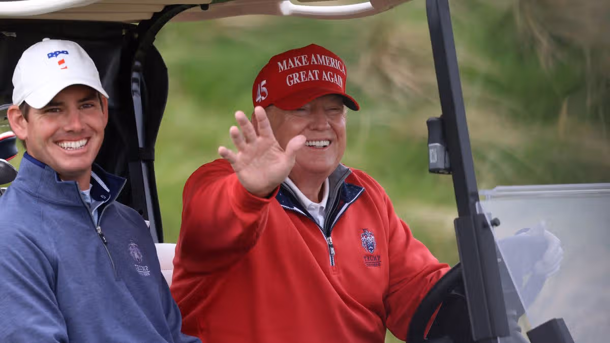 Gardai investigate vandalism at Trump's golf resort