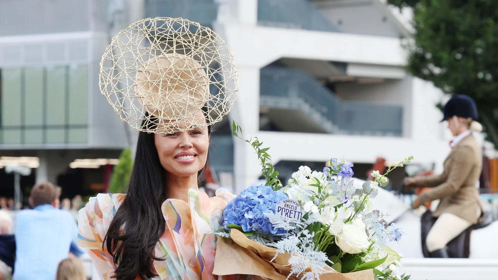 Dublin Woman Wins Best Dressed at Horse Show