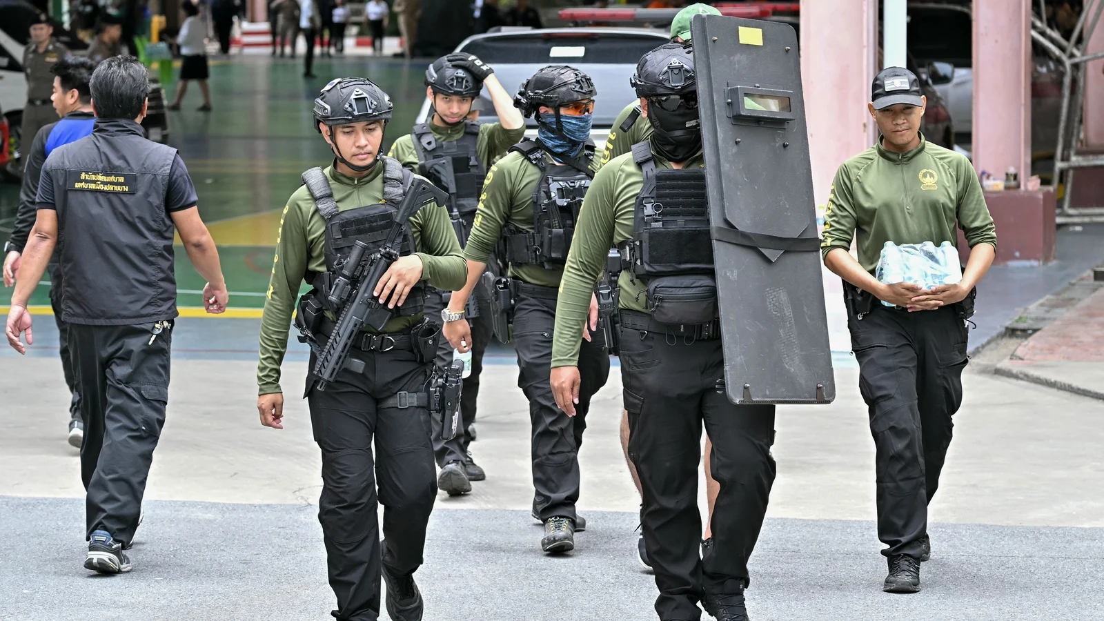 Thai Student Kills Grandparents Before School Shooting