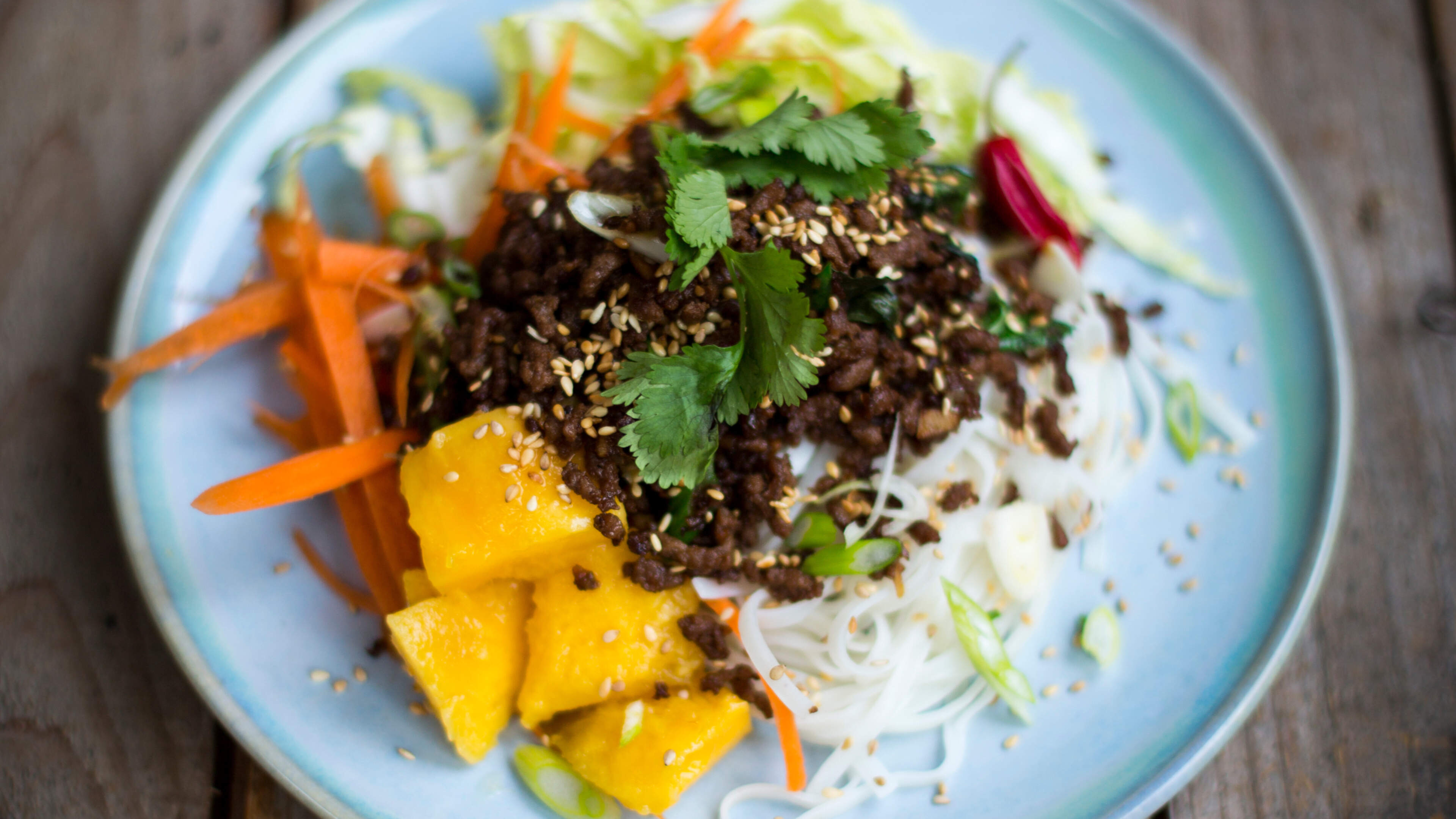 Asian Beef Noodle Salad Recipe