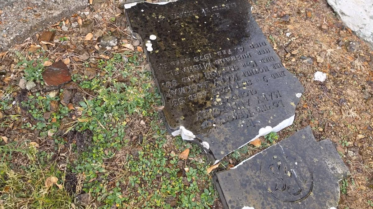 Investigation Launched After Gravestones Damaged