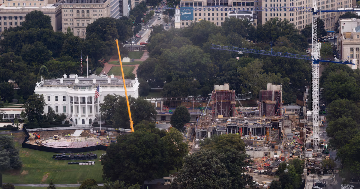 Court Blocks Trump's Ballroom Construction Without Approval