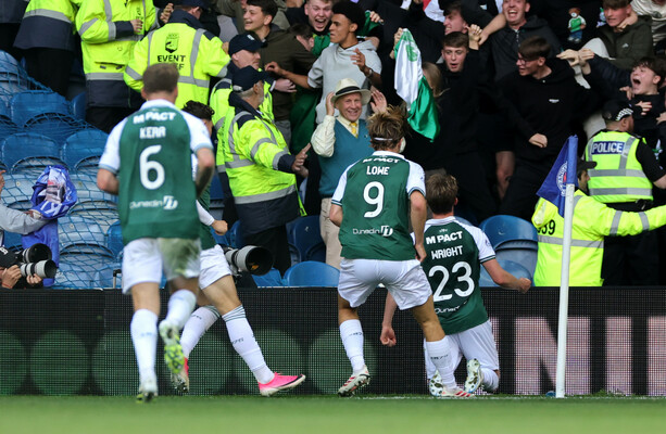 Rangers Lose 2-1 to Hibernian at Ibrox
