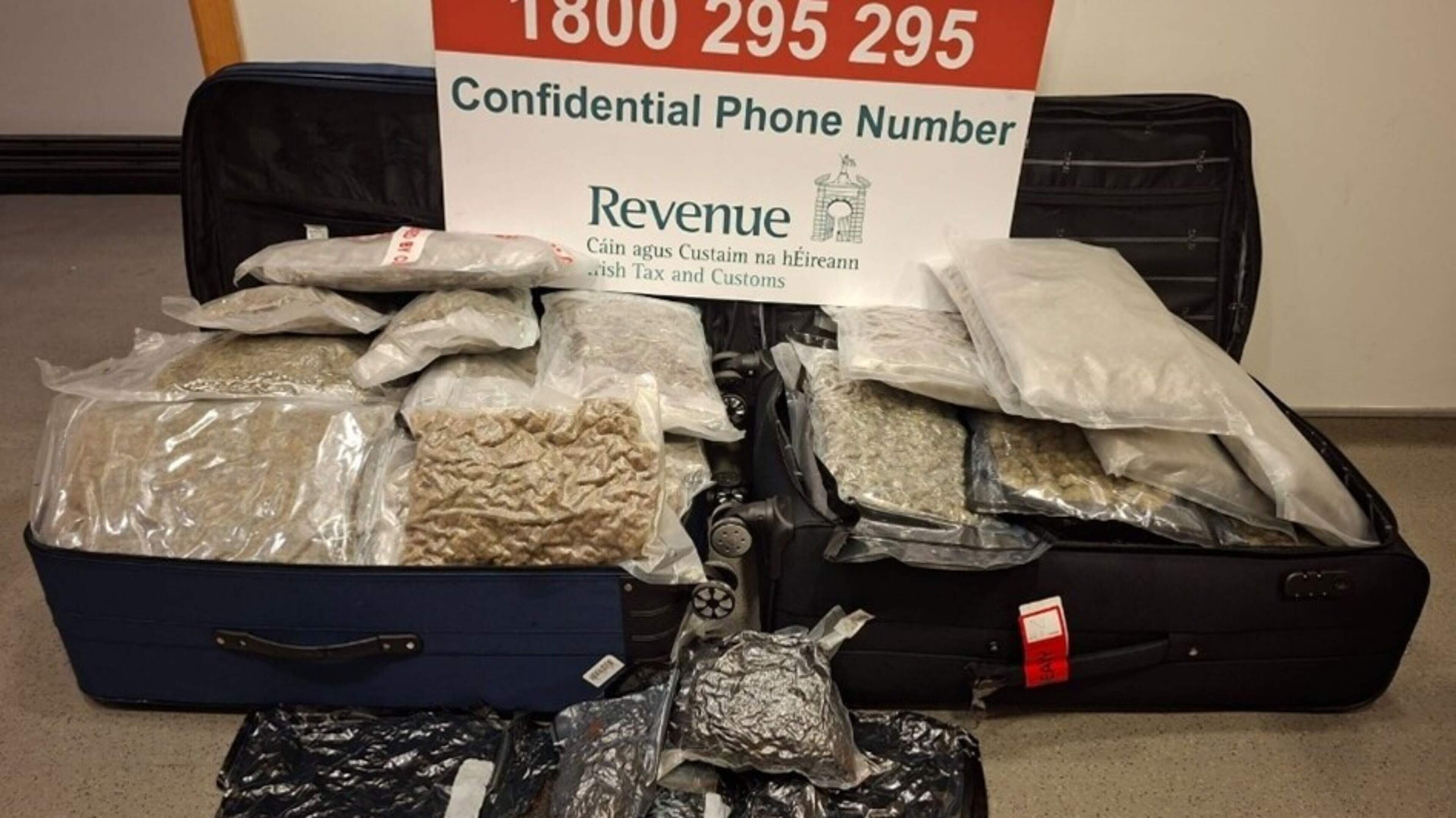 €950,000 Drug Seizure at Dublin Airport