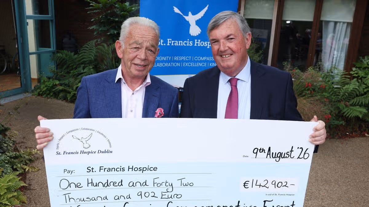 Family donates €140,000 to St Francis Hospice