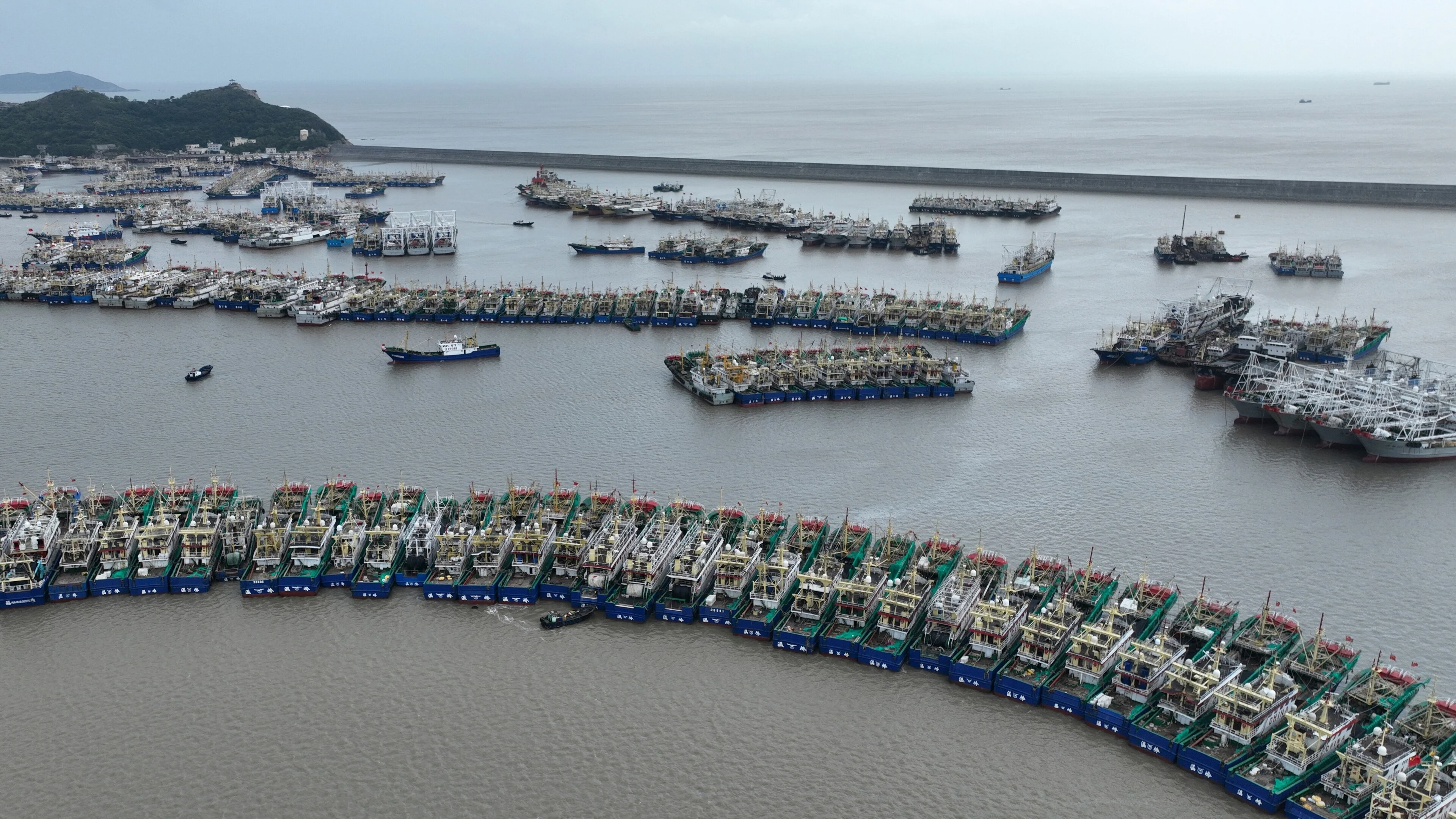 Typhoon Dolphin Hits China's East Coast